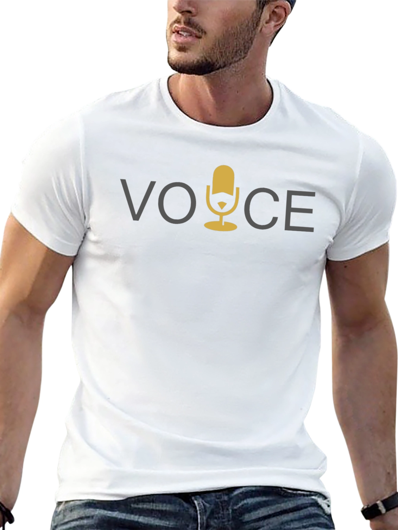 Voice Graphic T-Shirt - Stylish Comfort