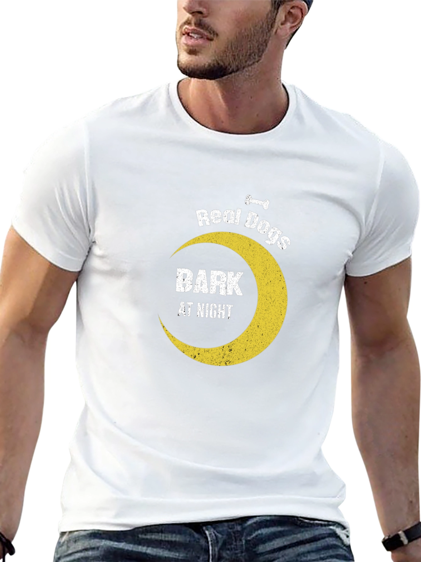 Real Dogs Bark at Night T-Shirt
