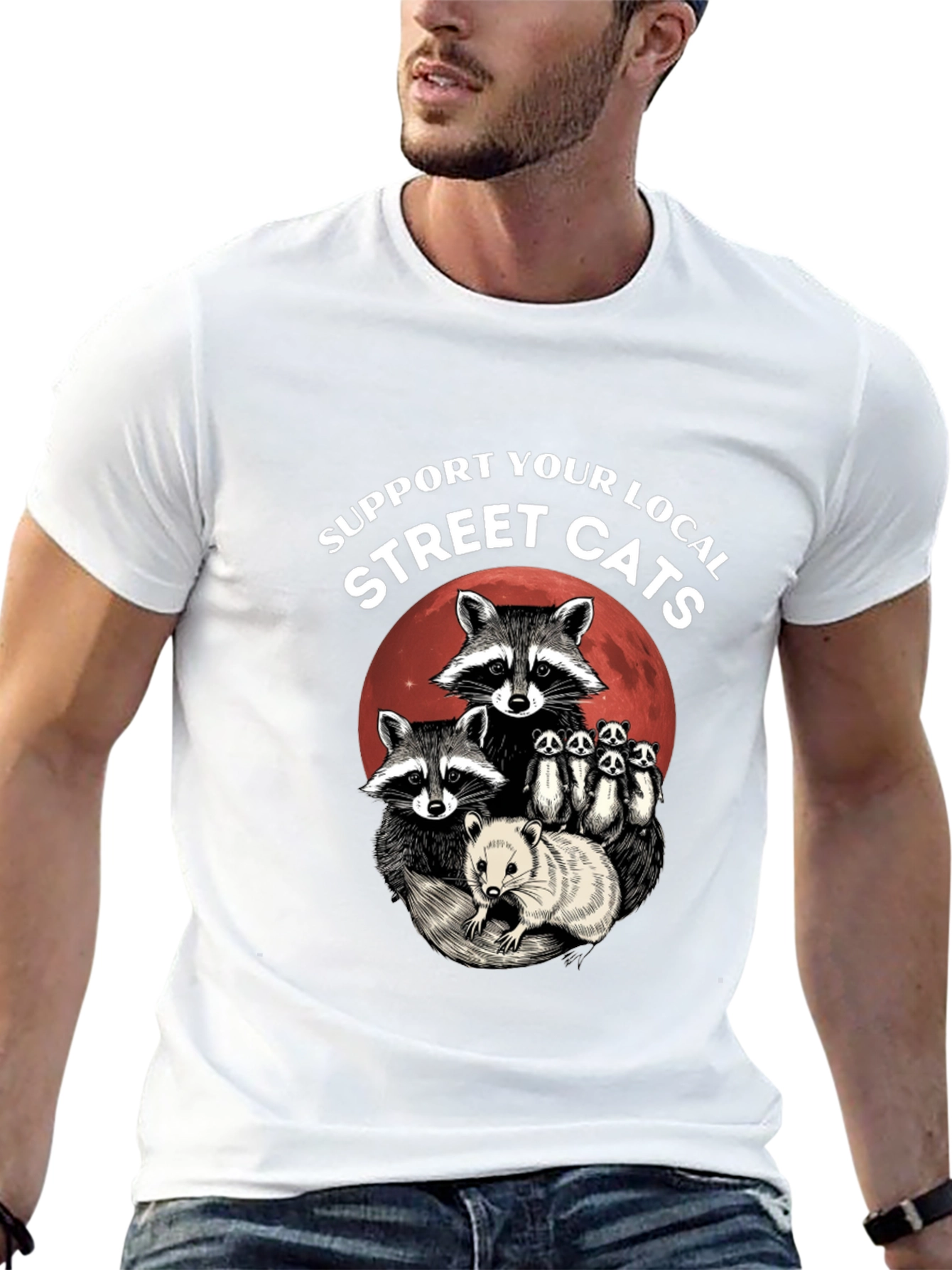 Support Your Local Street Cats T-Shirt