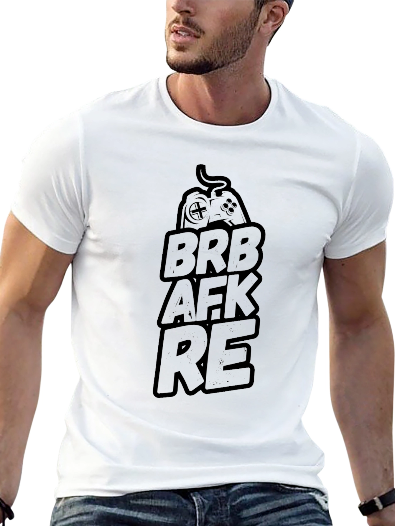 Gamer Slang T-Shirt - BRB AFK RE
