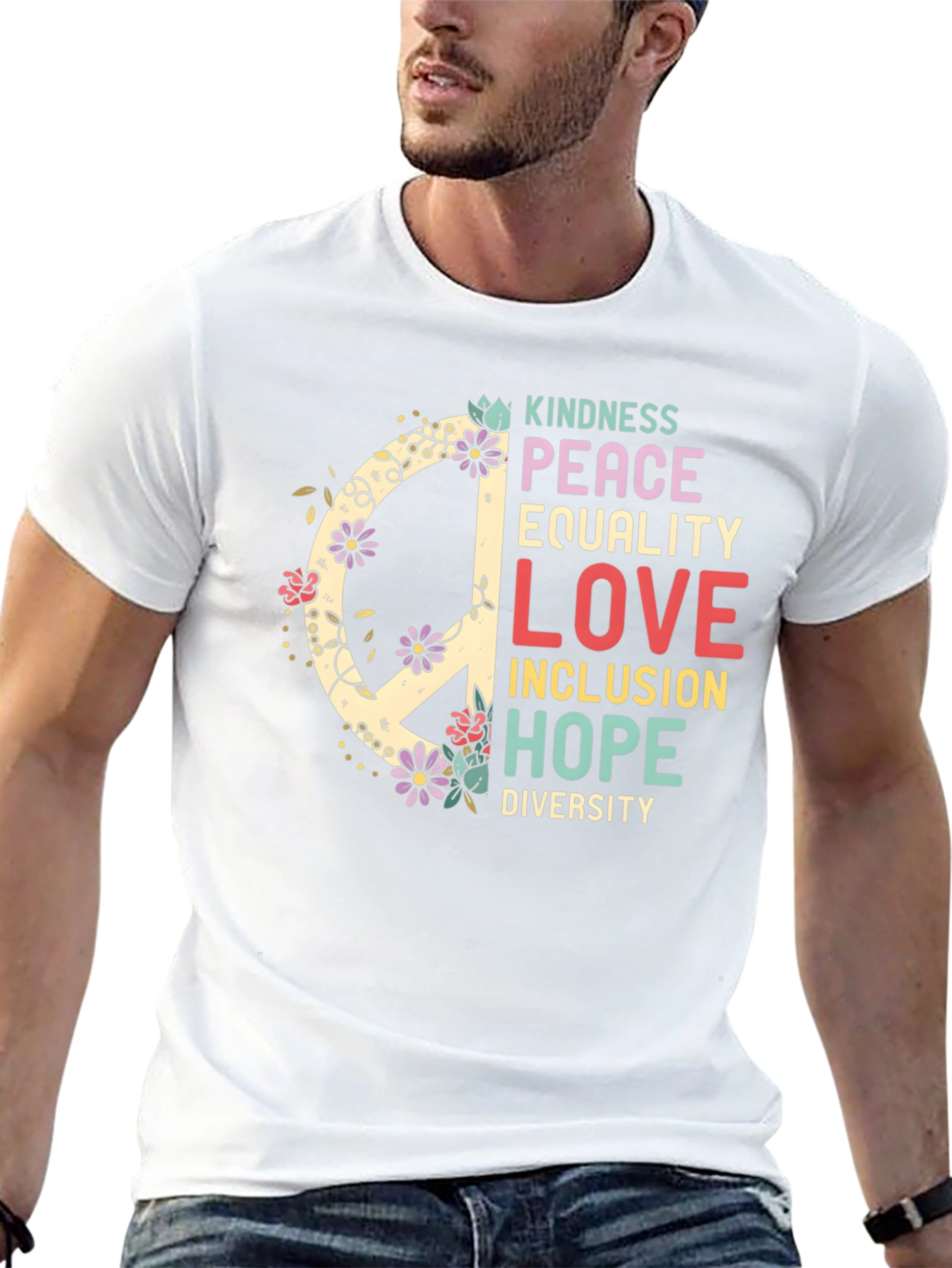 Kindness Peace Equality Love T-Shirt