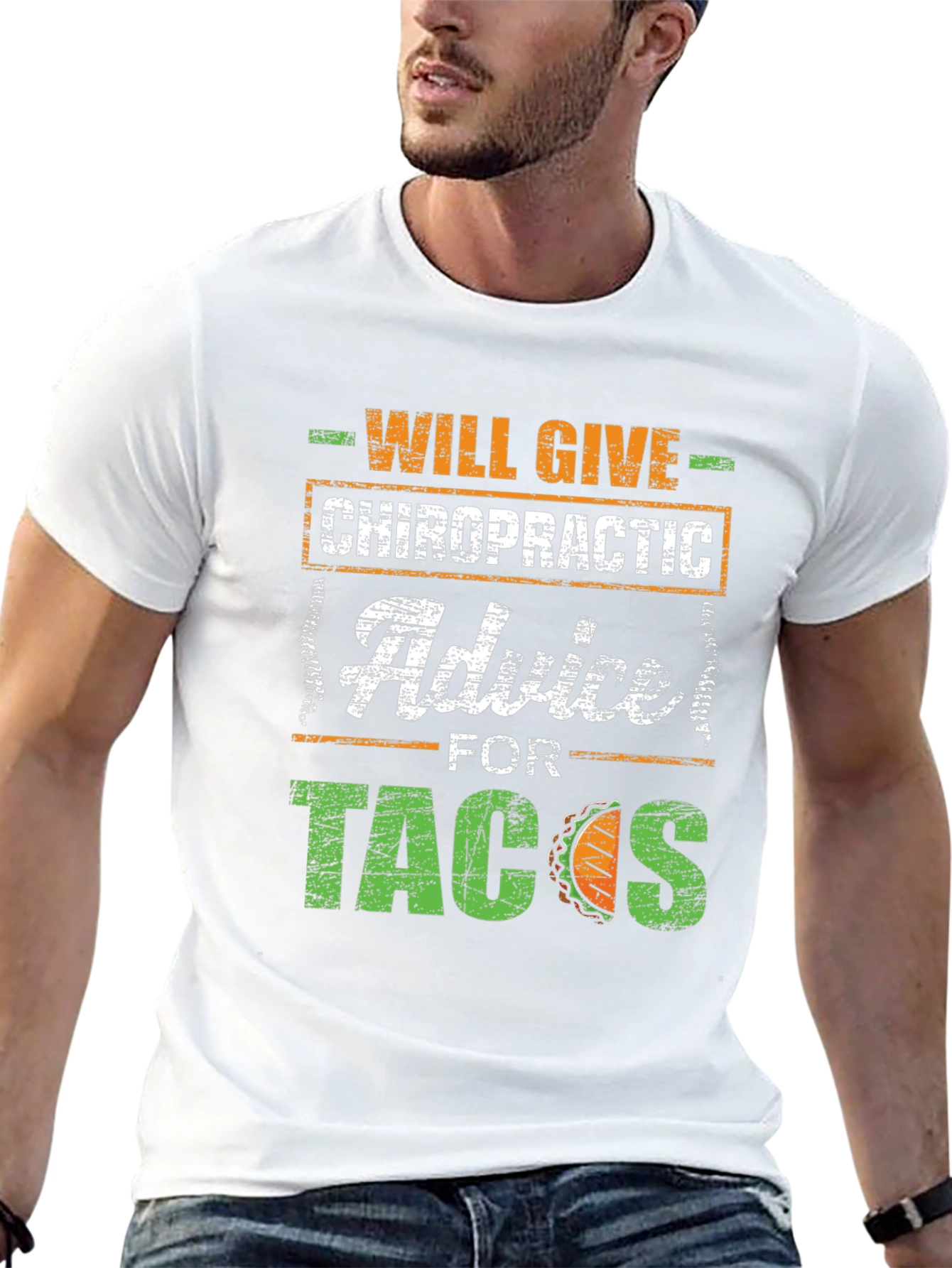 Chiropractic Advice for Tacos T-Shirt