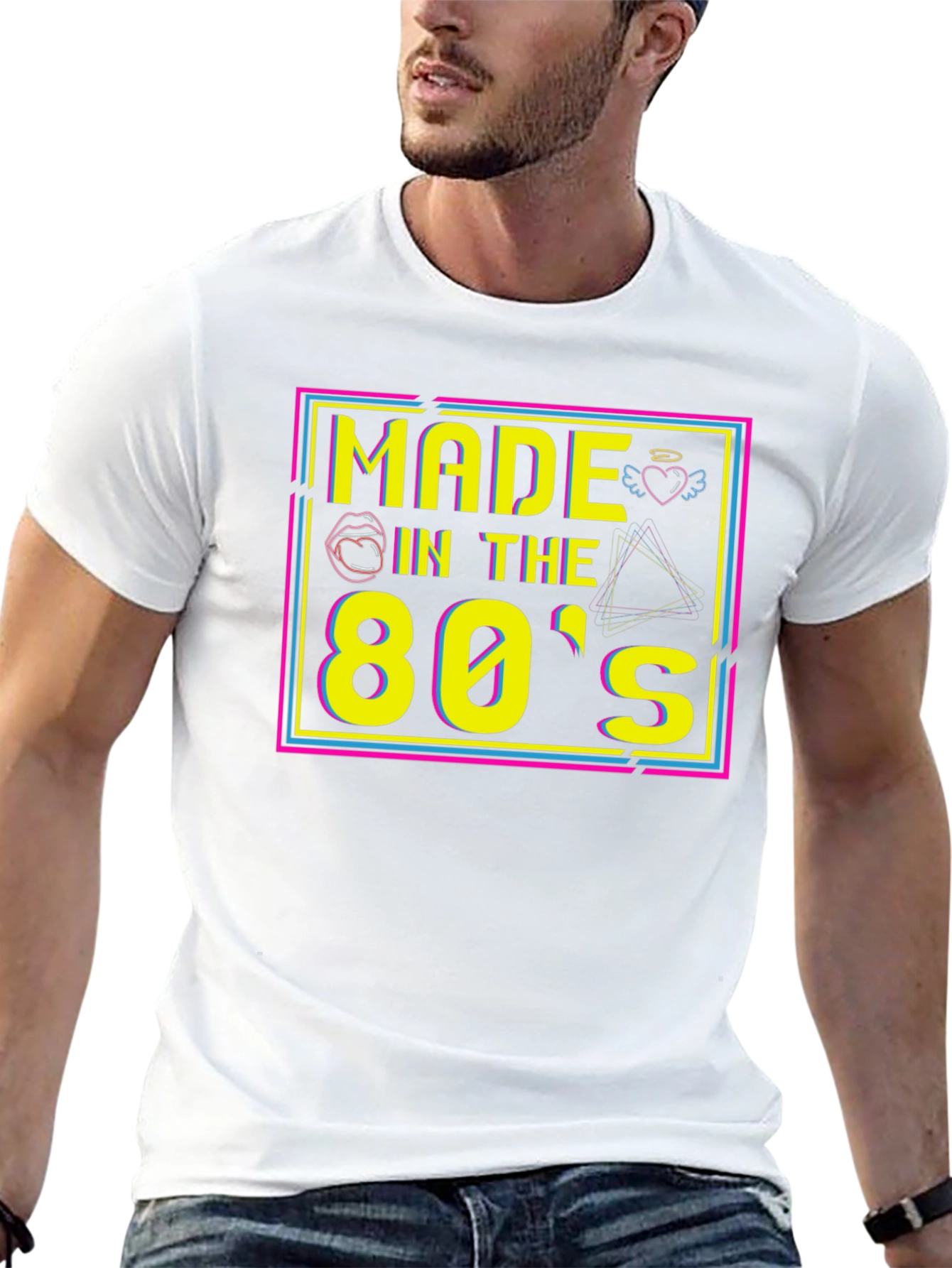 Made in the 80s Retro Style Graphic Tee