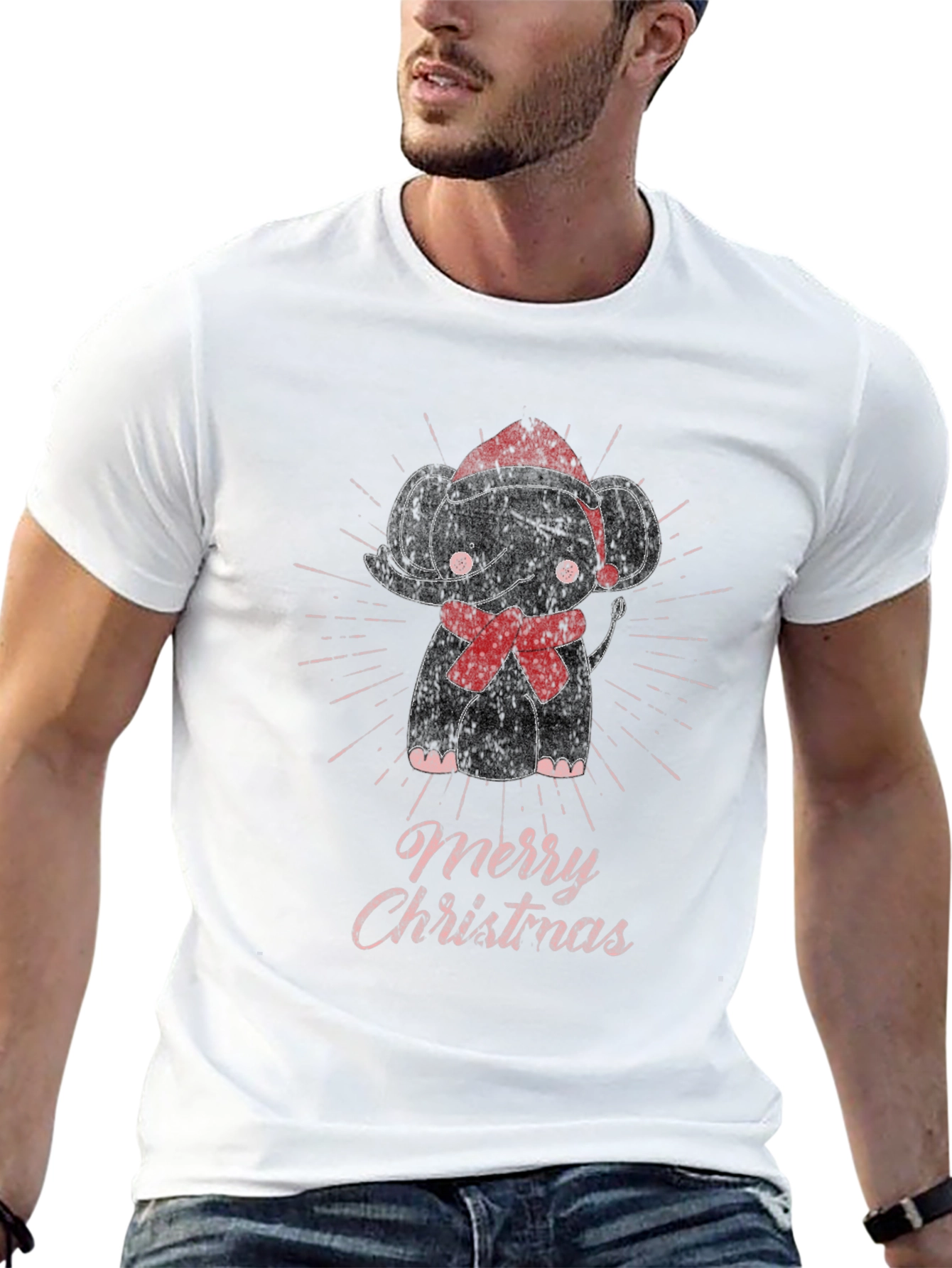 Christmas Elephant T-Shirt