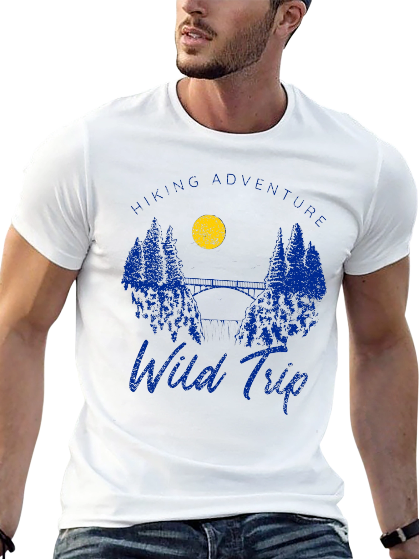 Hiking Adventure Wild Trip Graphic Tee