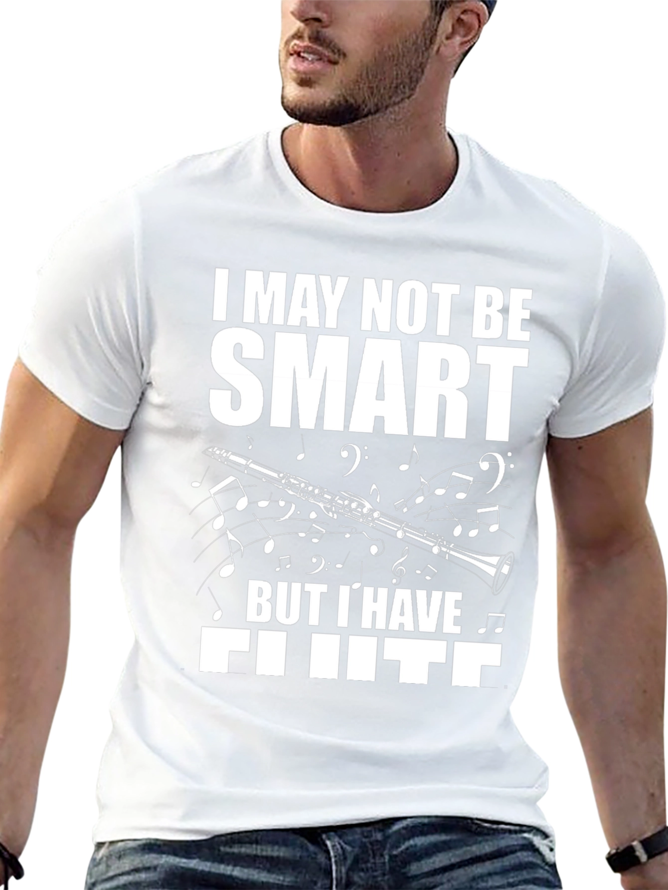 Funny Clarinet T-Shirt: I May Not Be Smart