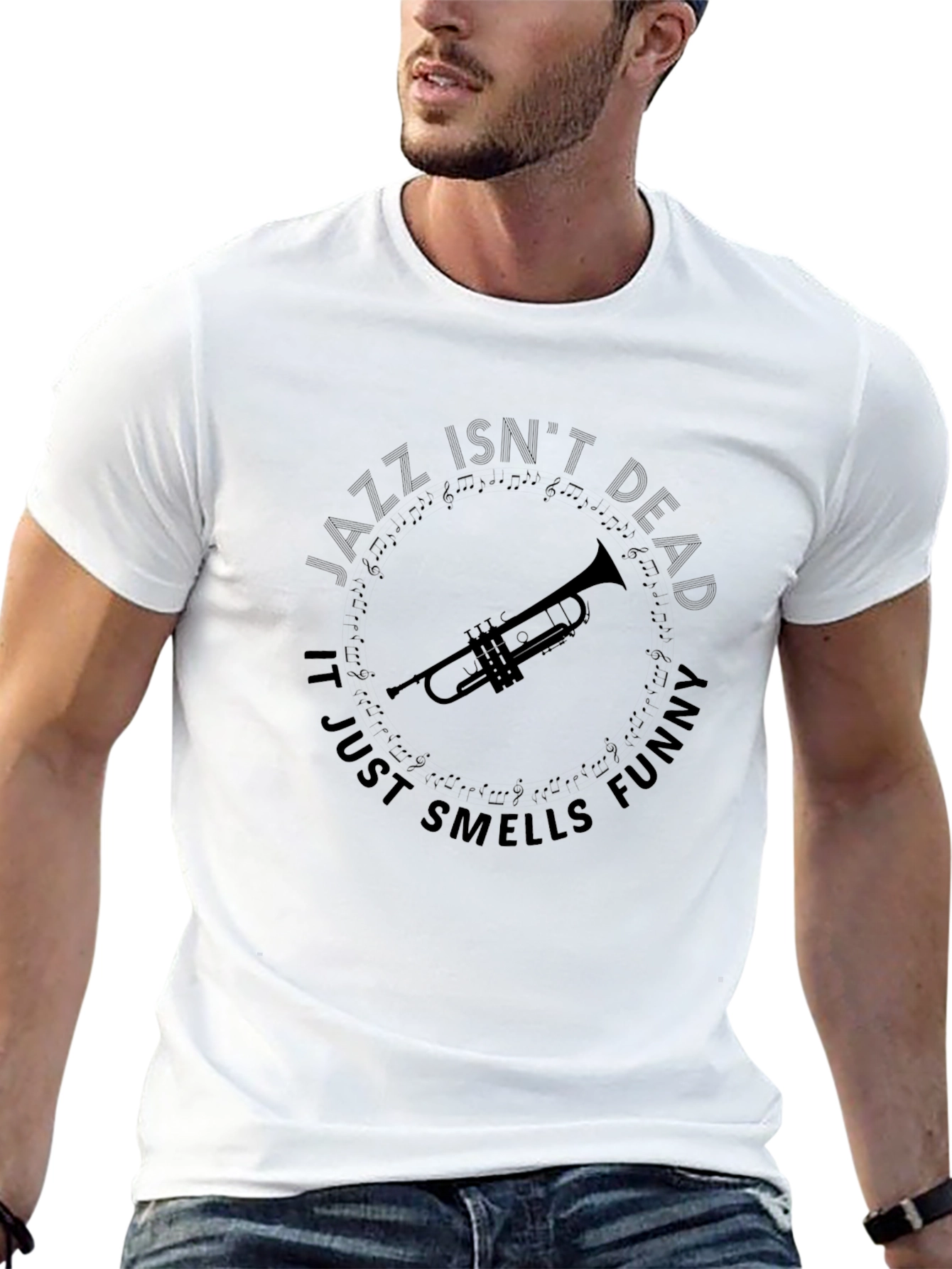 Jazz Isnt Dead Mens T-Shirt
