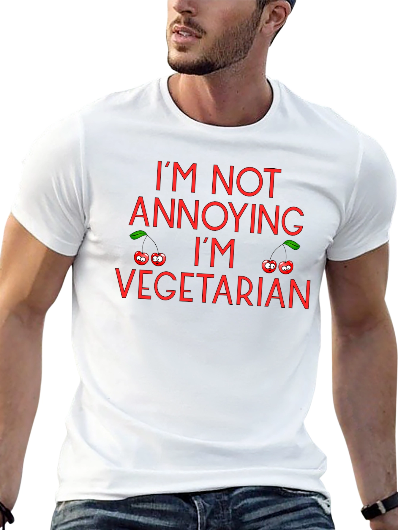 Im Not Annoying Im Vegetarian T-Shirt