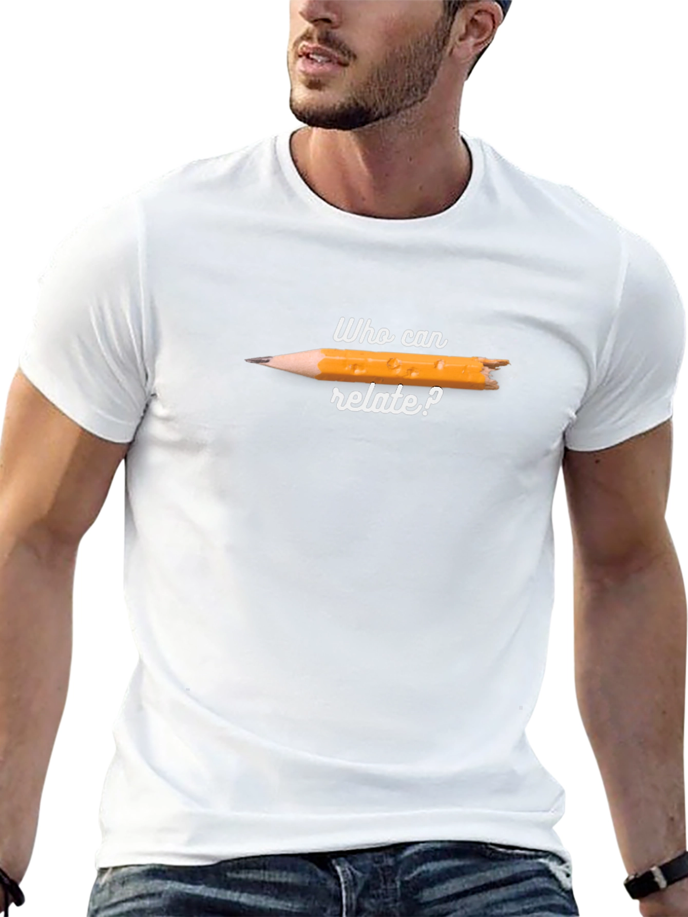 Who Can Relate Broken Pencil T-Shirt