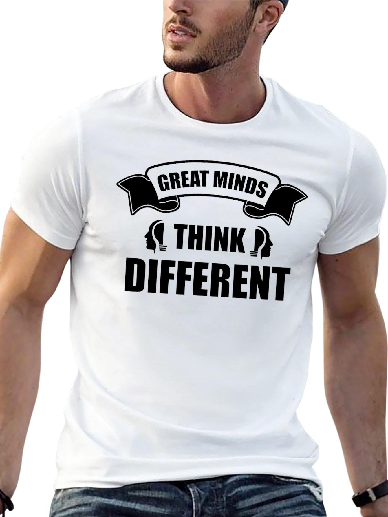 Great Minds Think Different Graphic Tee