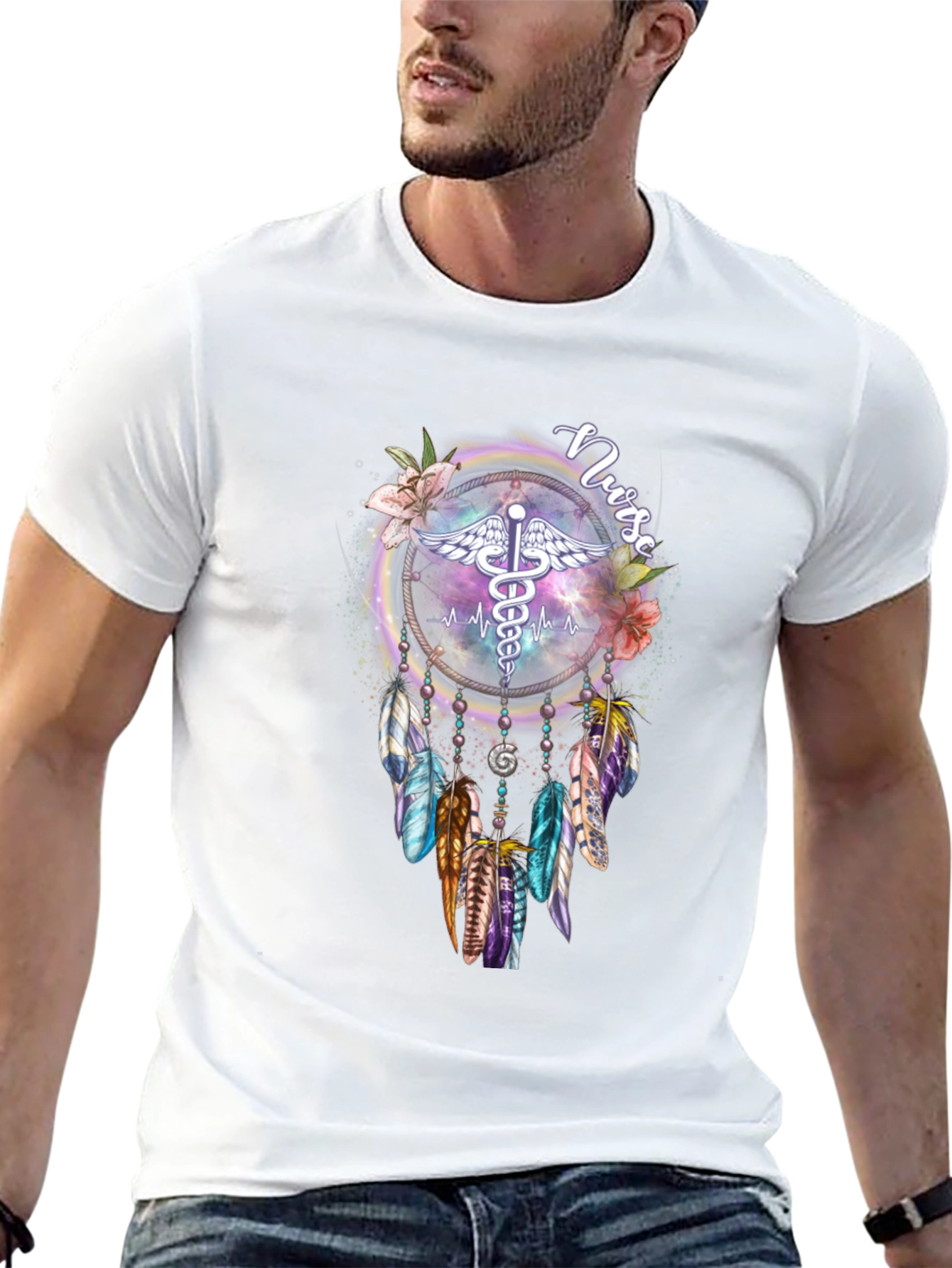 Nurse Dreamcatcher T-Shirt - Stylish and Unique