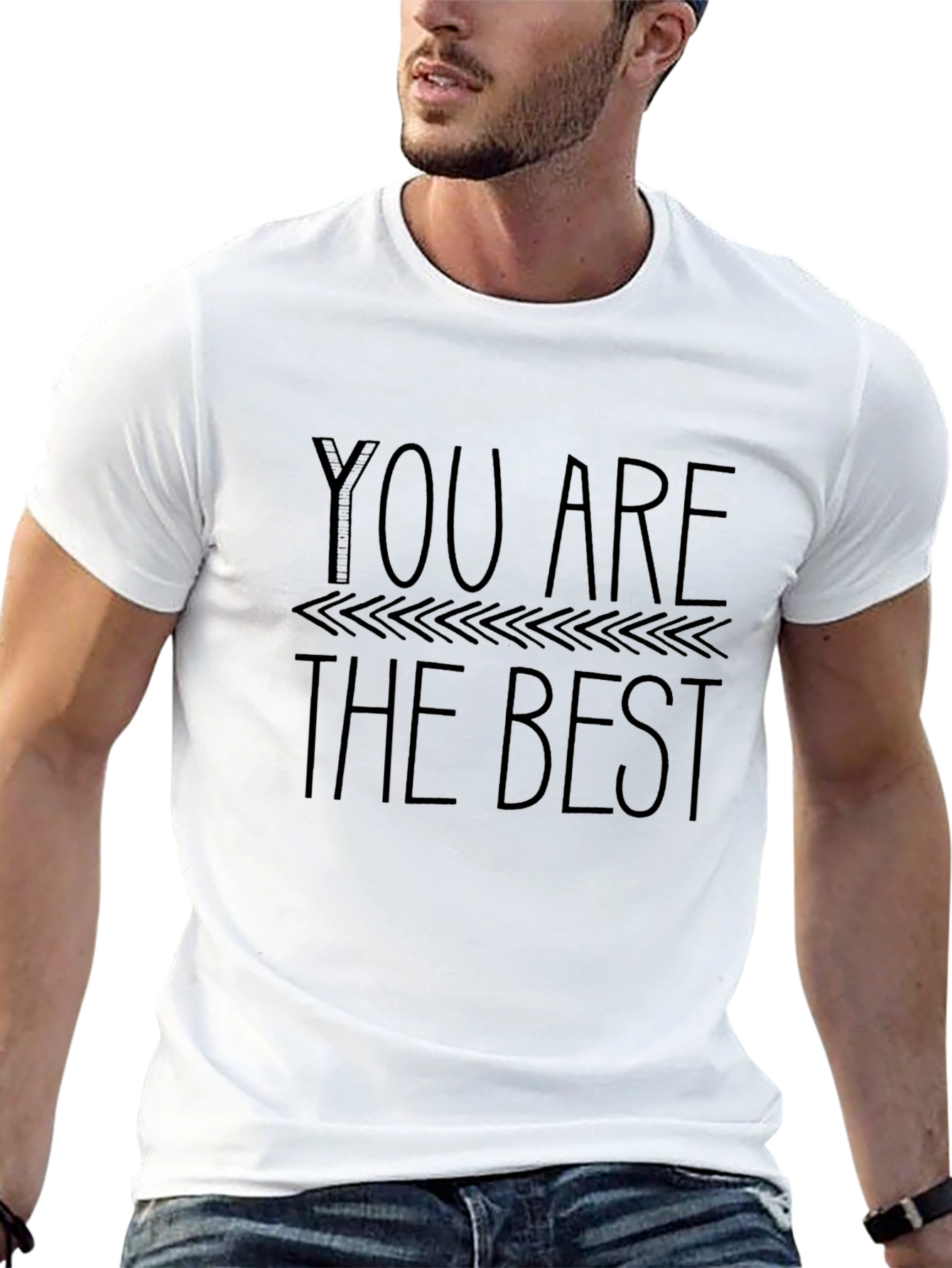 You Are The Best - Unisex Black T-Shirt