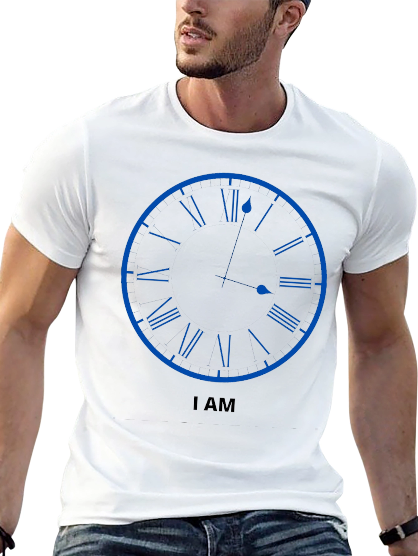 Clock Face Graphic Tee - Time is Now T-Shirt
