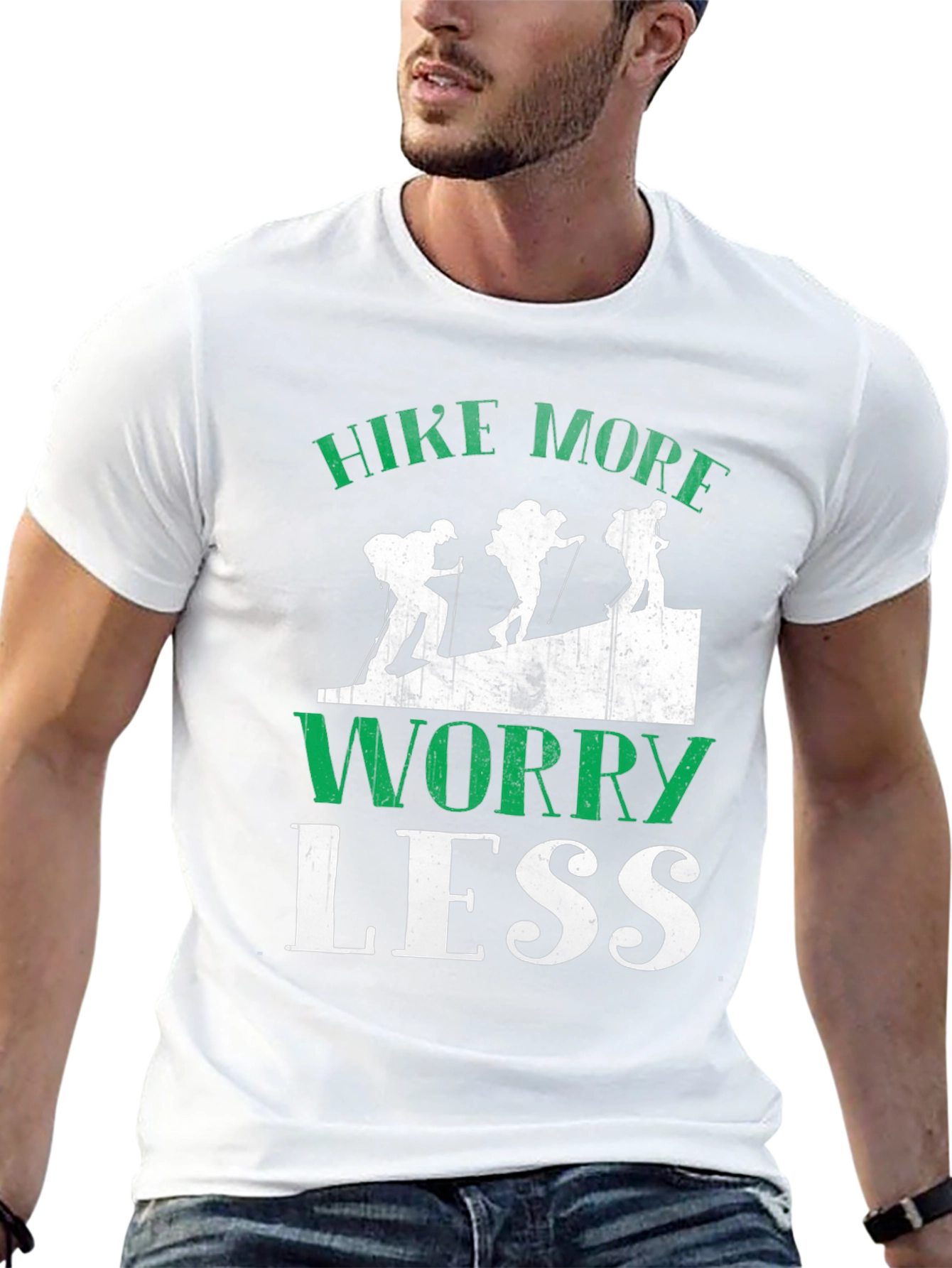 Hike More Worry Less Graphic Tee