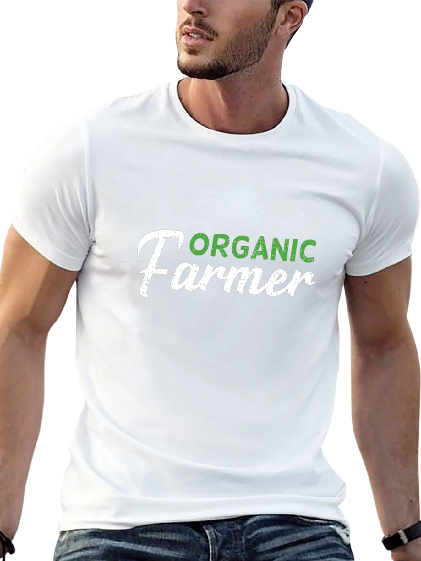 Organic Farmer T-Shirt - Eco-Friendly Tee