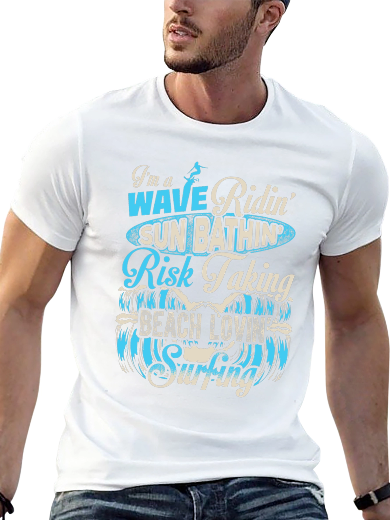 Surfing Lifestyle Graphic Tee