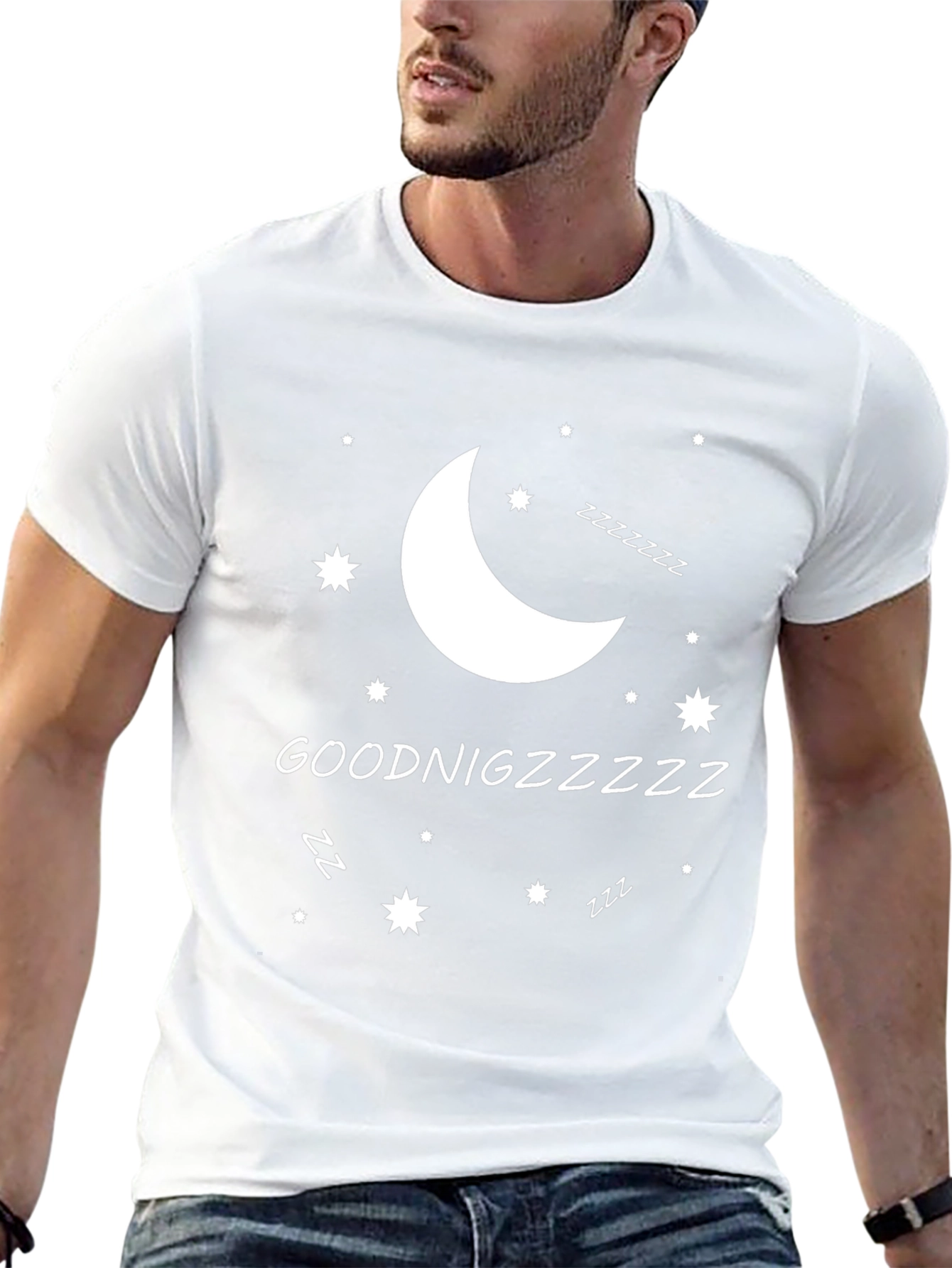 Goodnight Zzzz T-Shirt - Mens Sleepwear