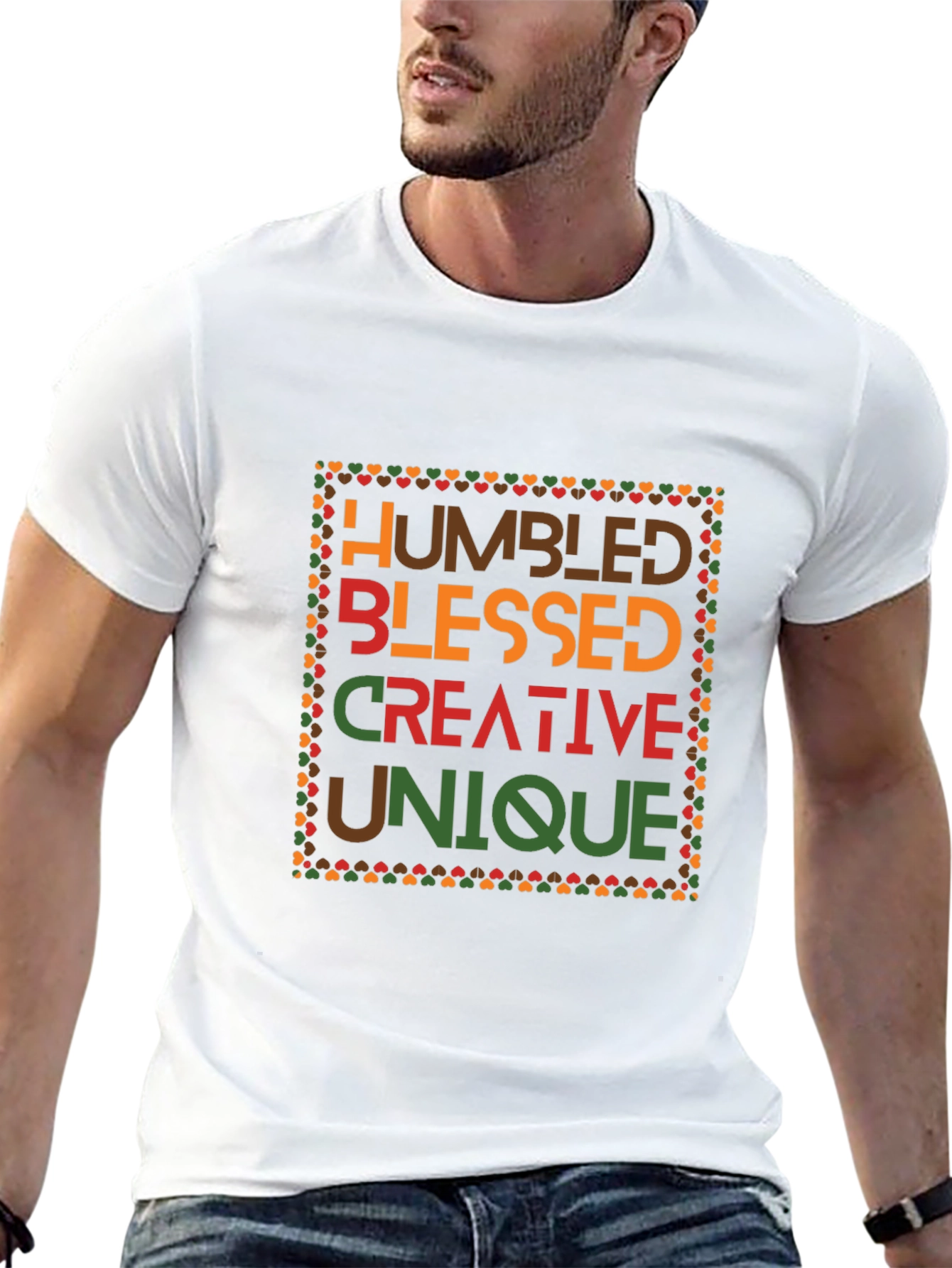 Humbled Blessed Creative Unique Graphic Tee