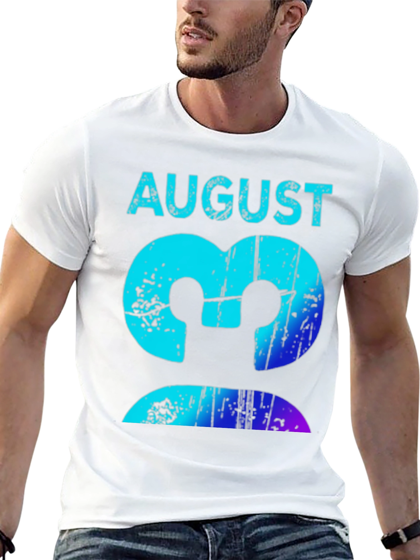 August Birthday Month Graphic Tee