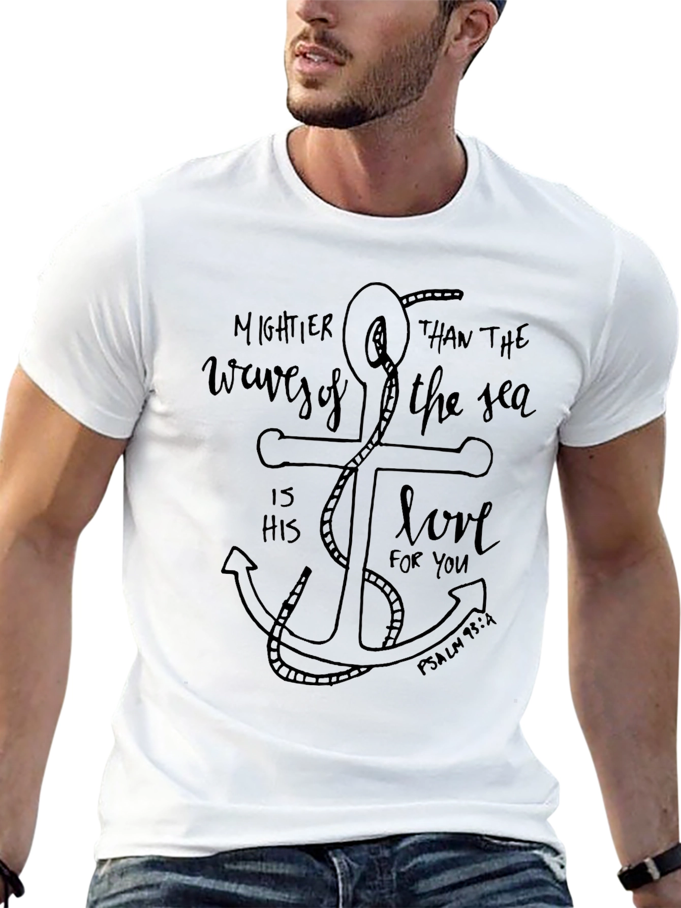 Faith-Inspired Anchor T-Shirt
