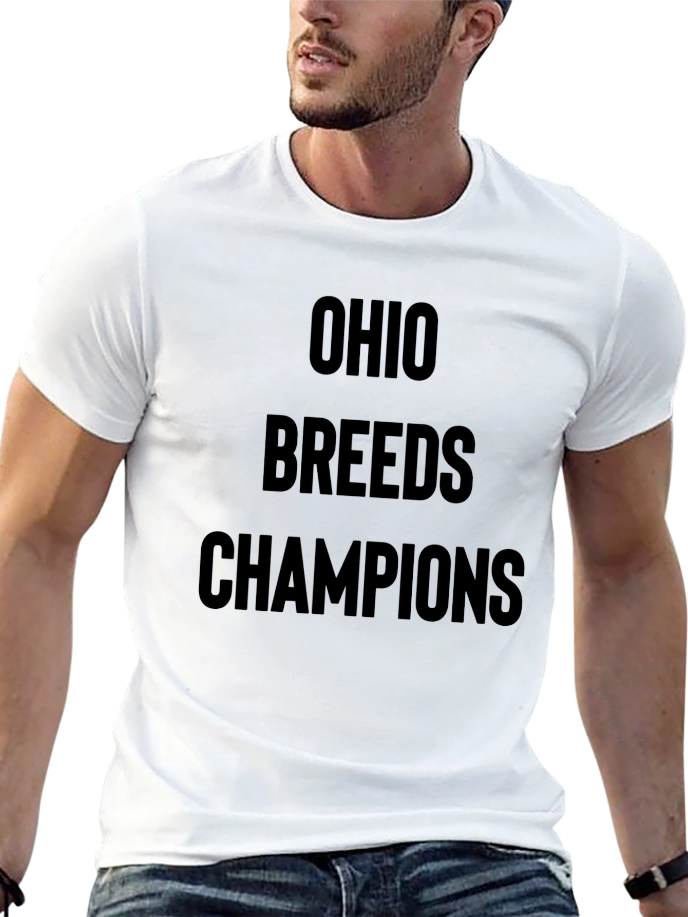 Ohio Breeds Champions Black T-Shirt
