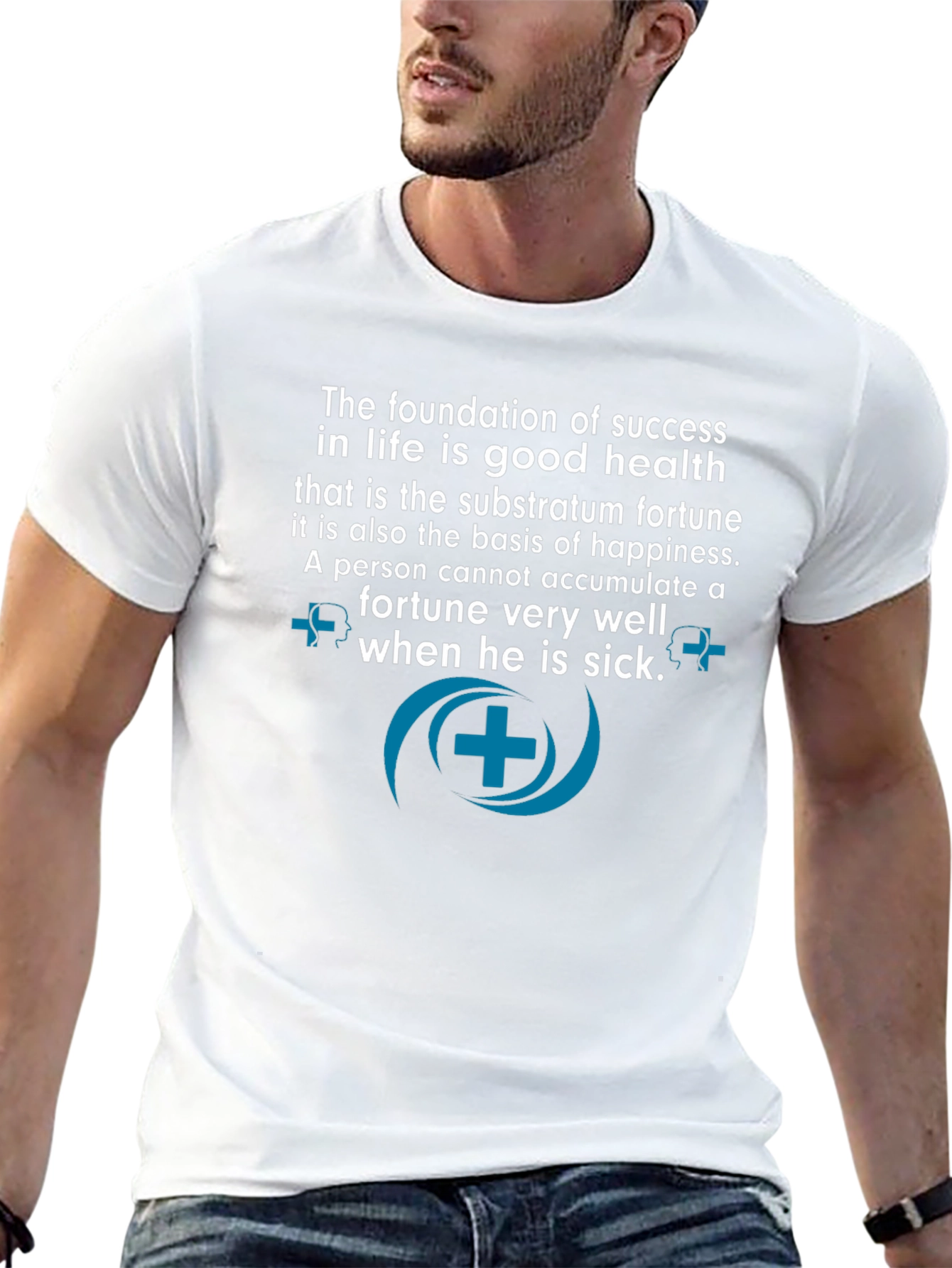 Good Health is Success T-Shirt - Motivational Quote