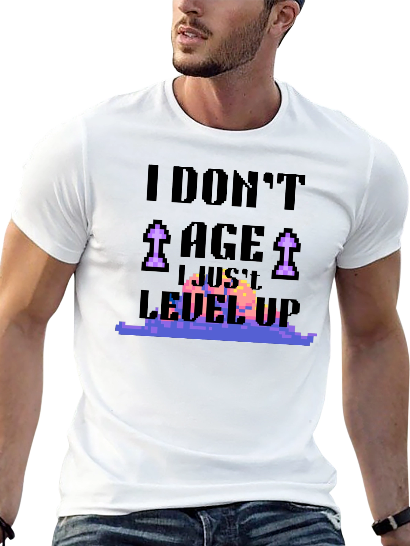 I Dont Age I Just Level Up T-Shirt
