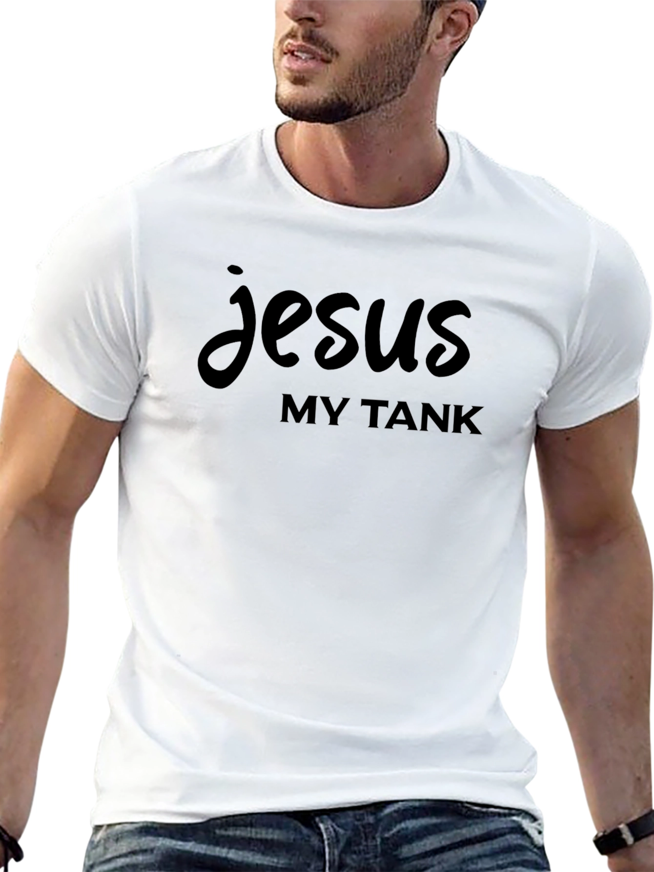 Jesus My Tank T-Shirt Christian Apparel