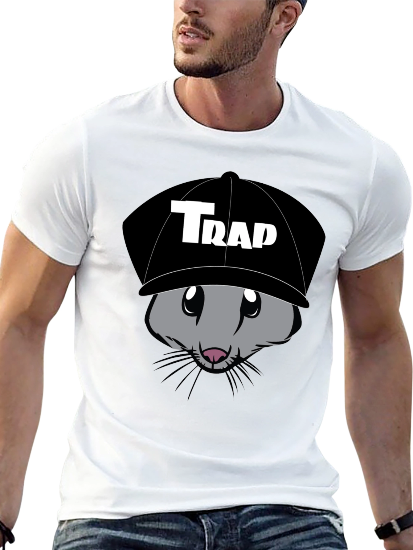 Trap Rat Graphic T-Shirt