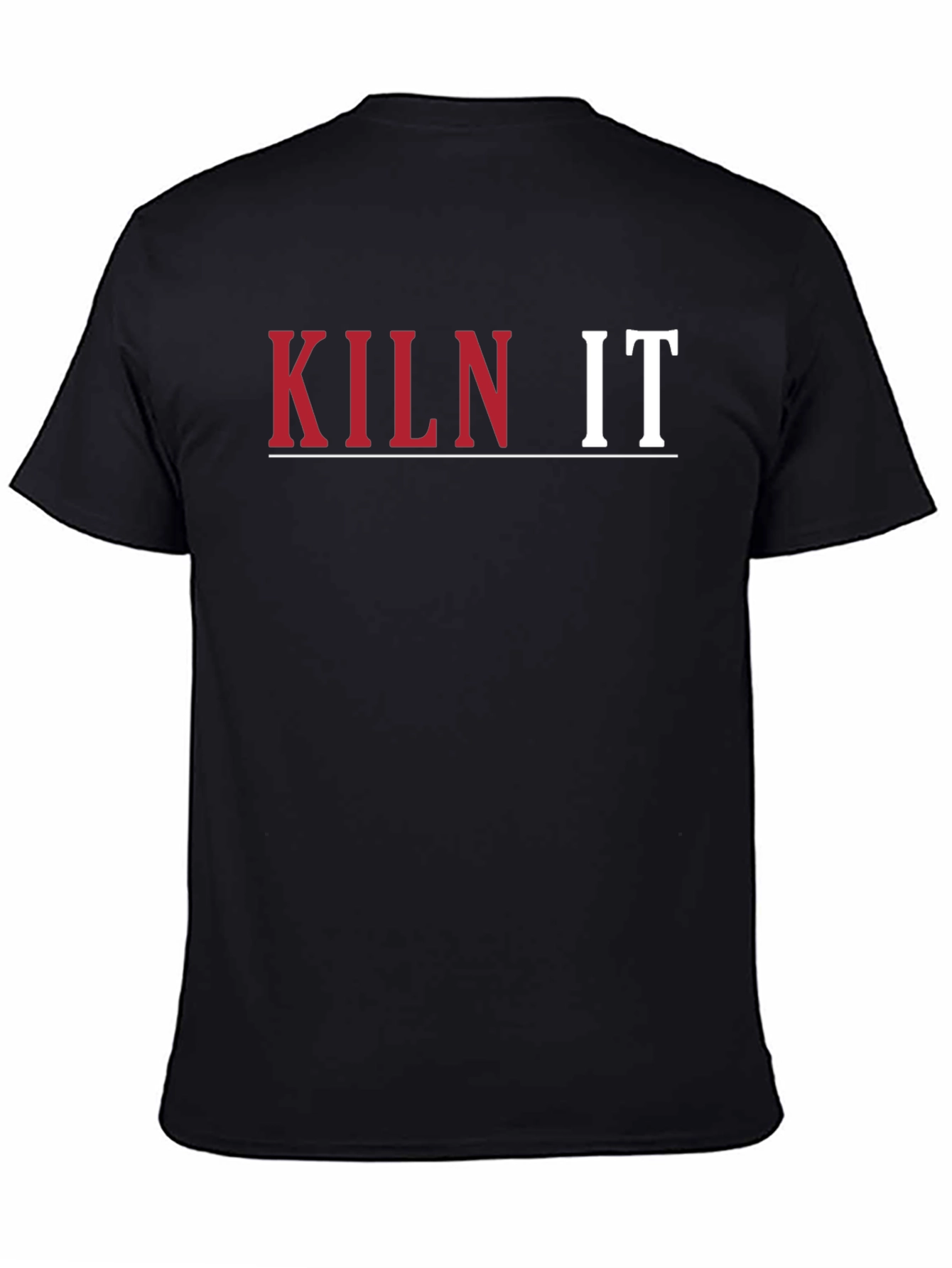 Kiln It Black Graphic T-Shirt