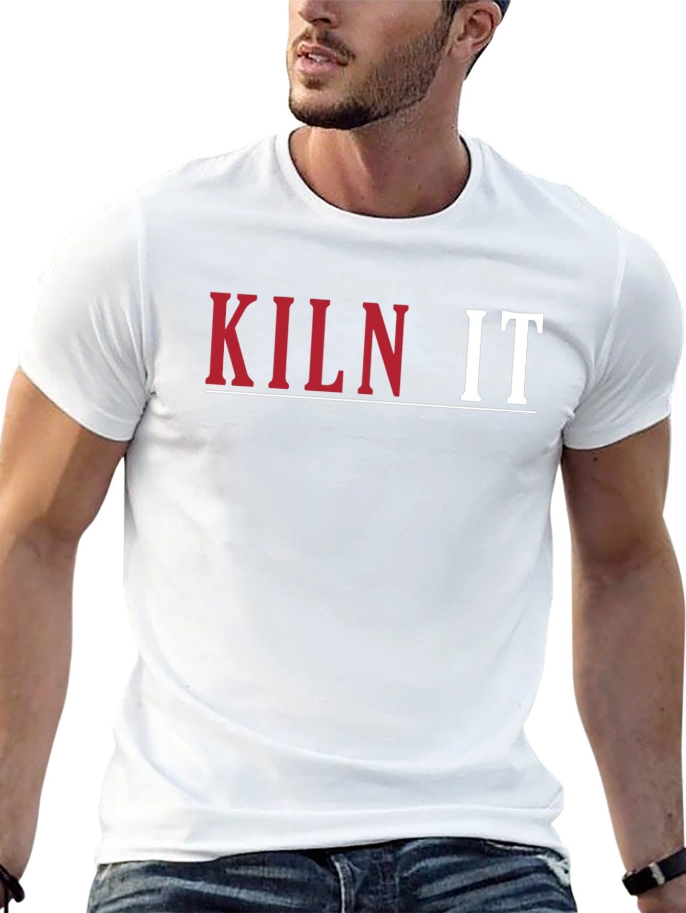 Kiln It Black Graphic T-Shirt