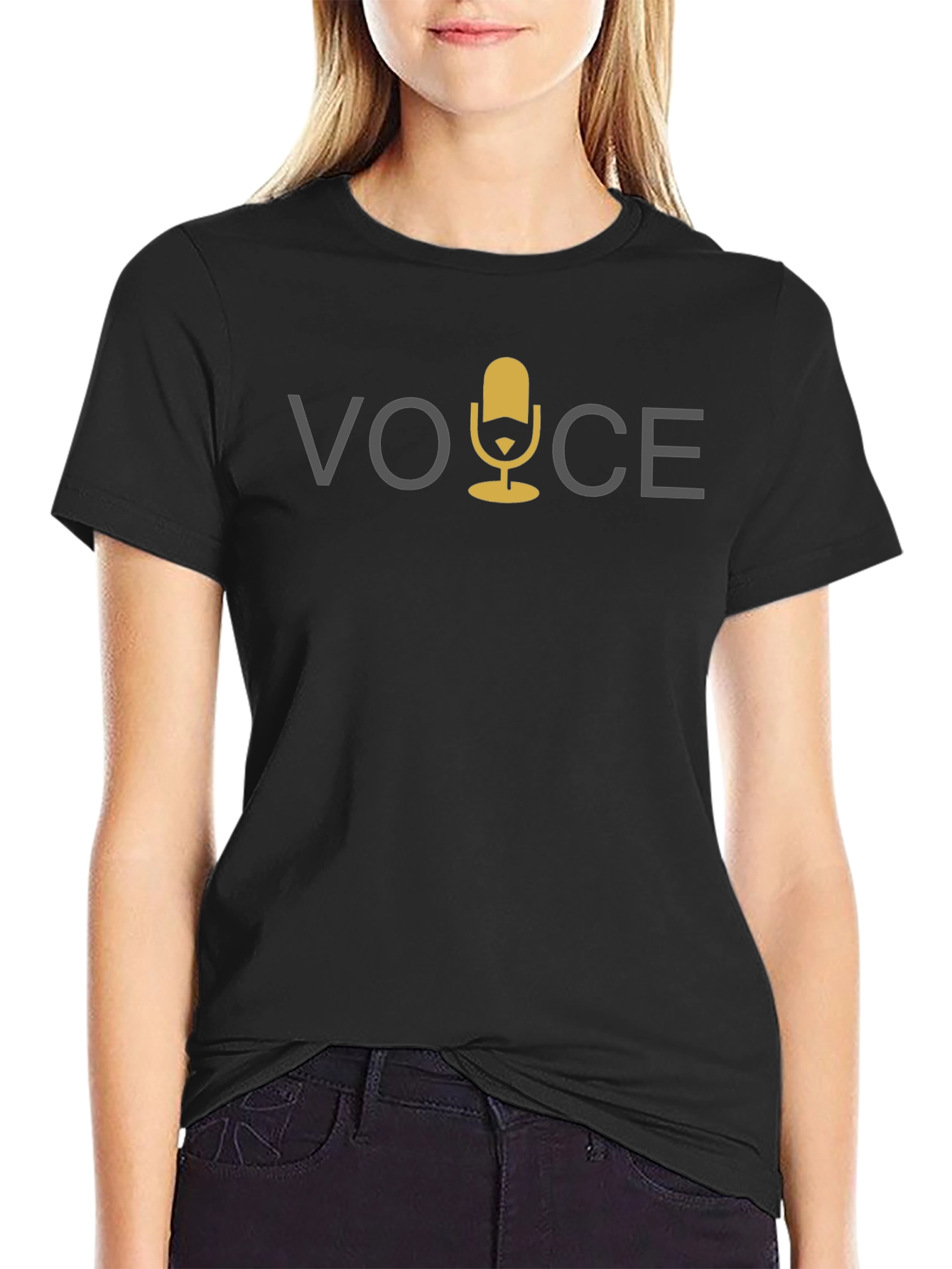 Voice Graphic T-Shirt - Stylish Comfort