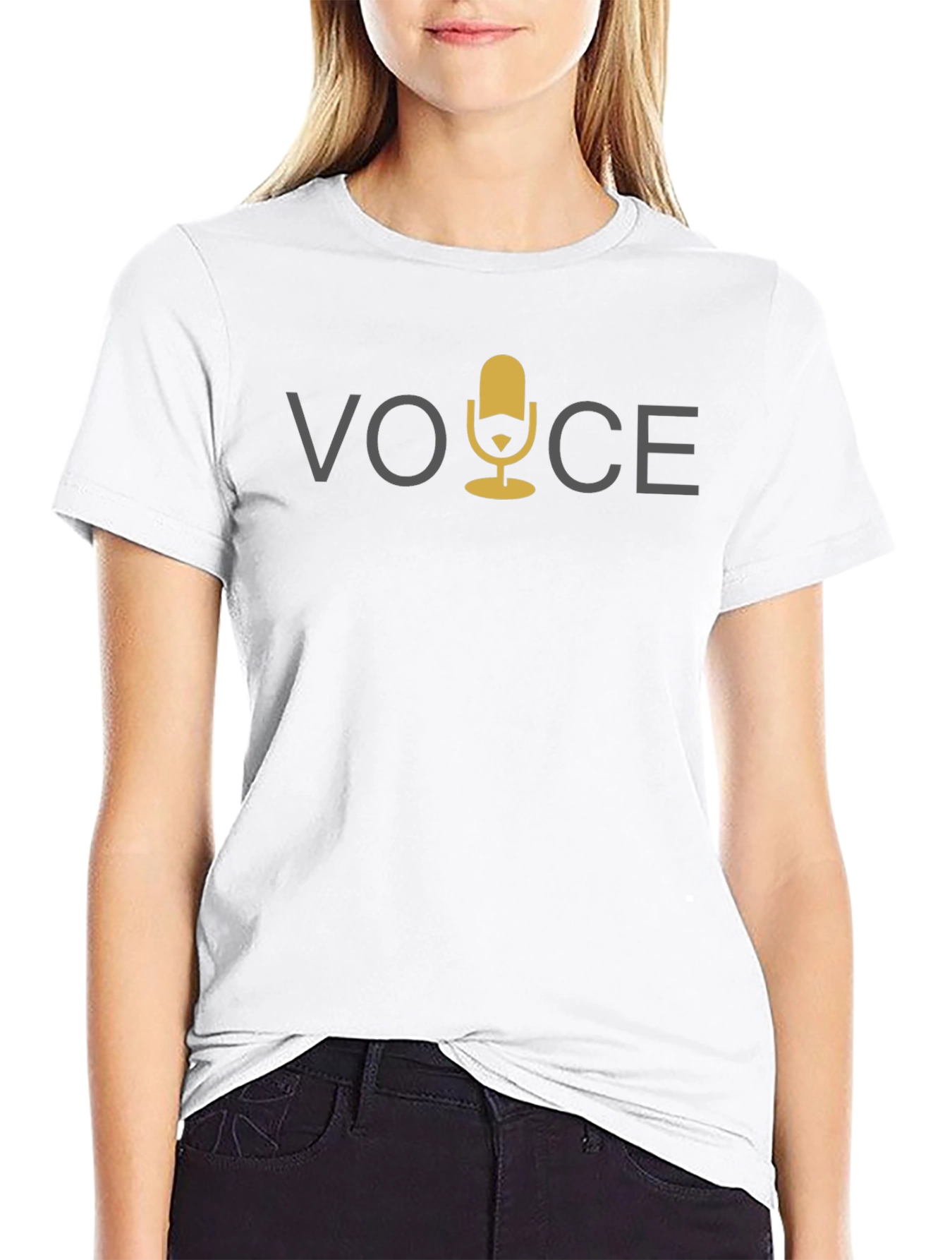 Voice Graphic T-Shirt - Stylish Comfort