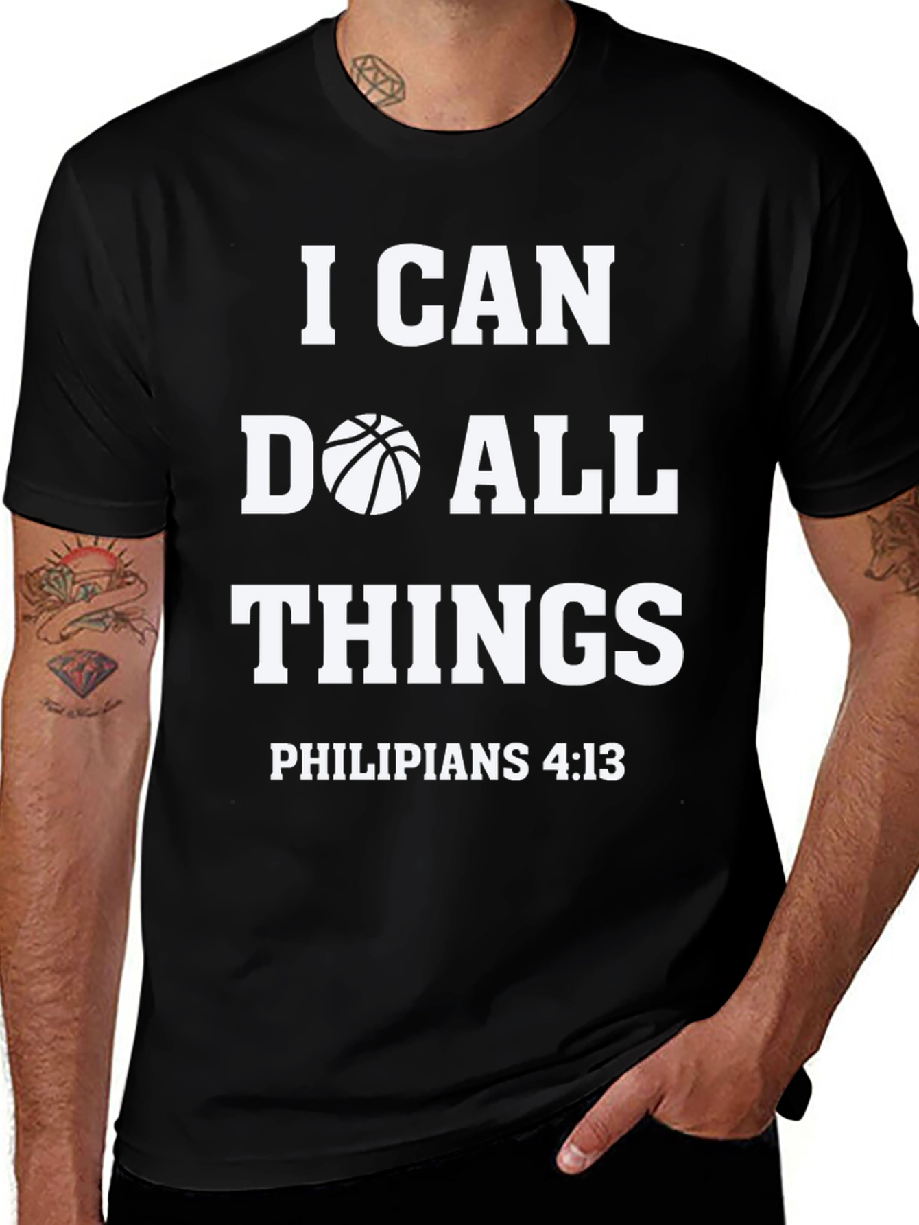 I Can Do All Things Basketball T-Shirt