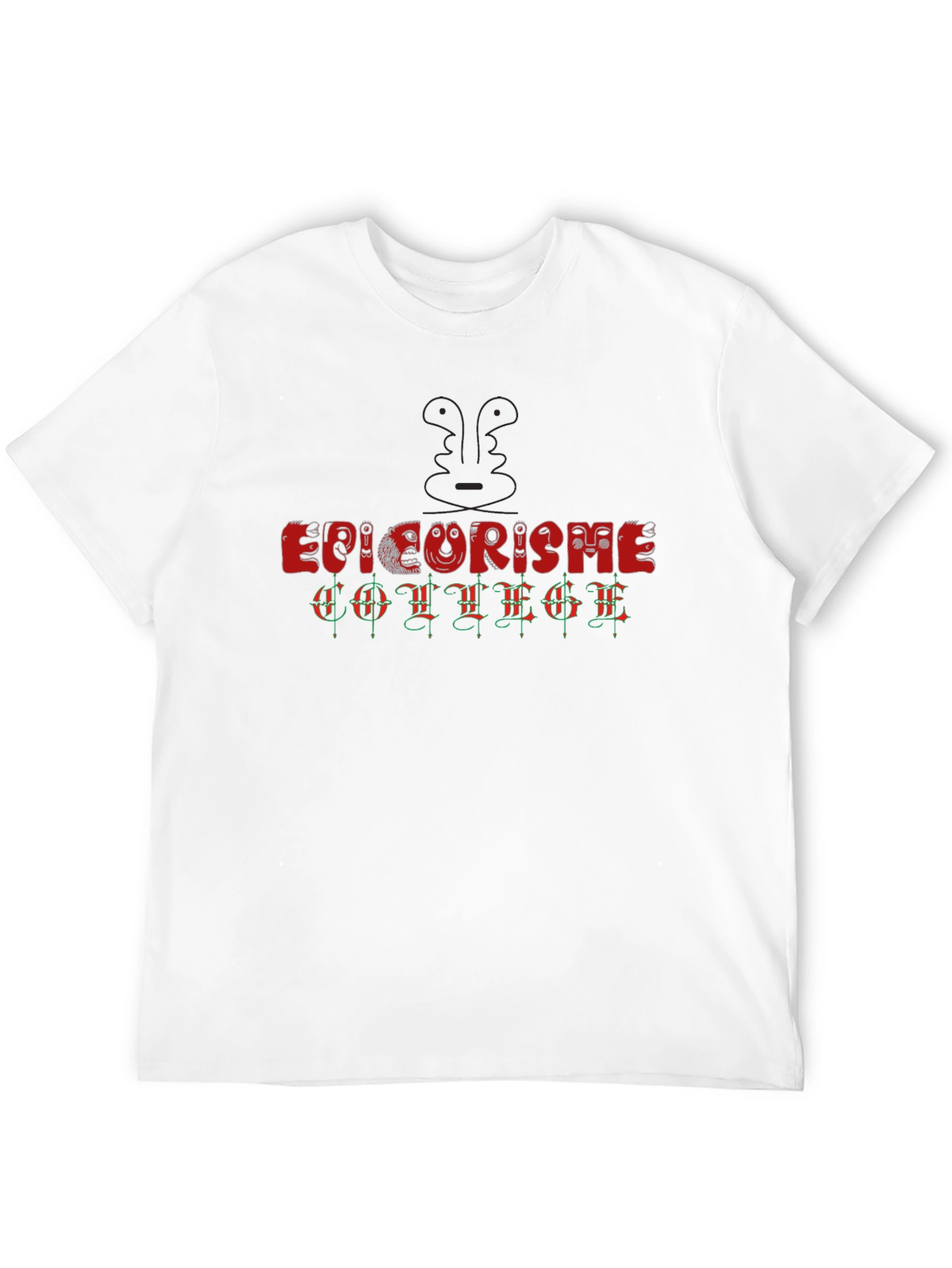 Epicurisme College Graphic T-Shirt