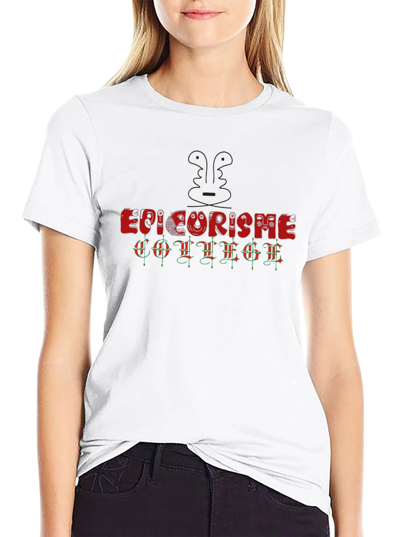Epicurisme College Graphic T-Shirt