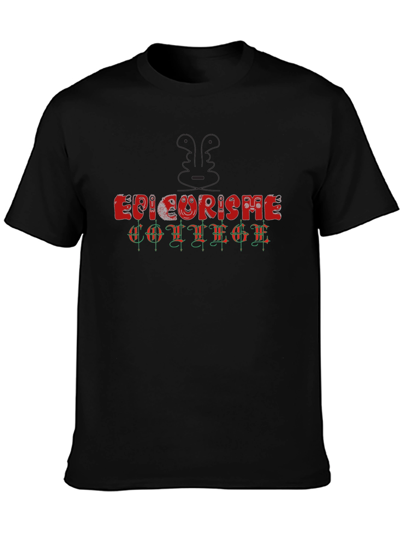 Epicurisme College Graphic T-Shirt