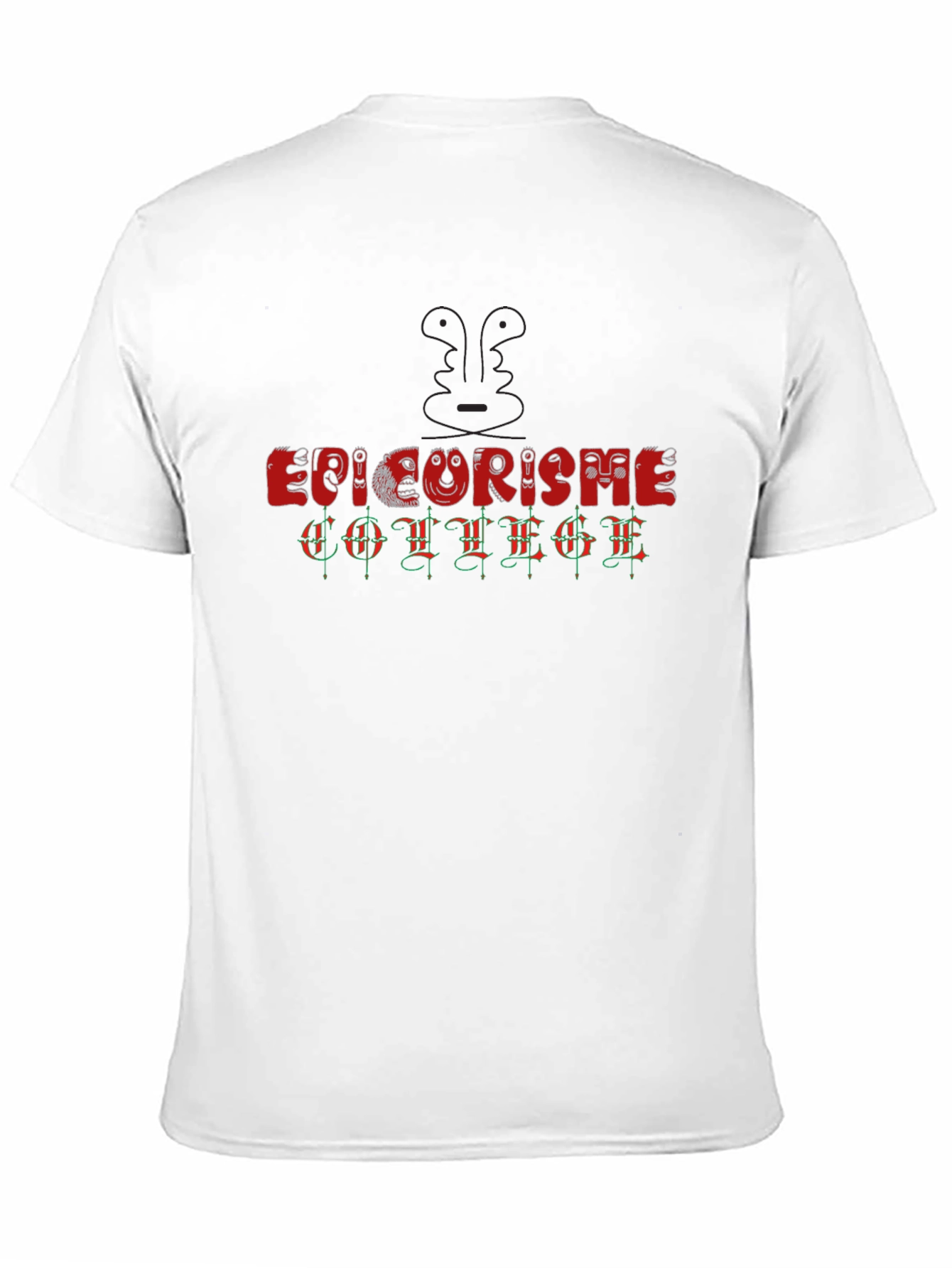 Epicurisme College Graphic T-Shirt