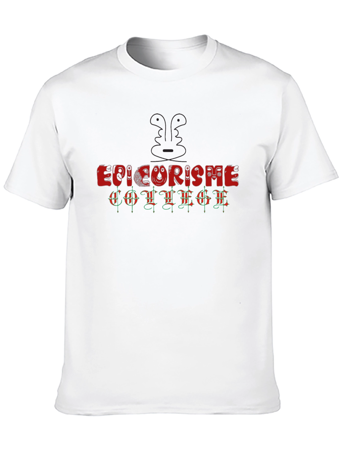 Epicurisme College Graphic T-Shirt