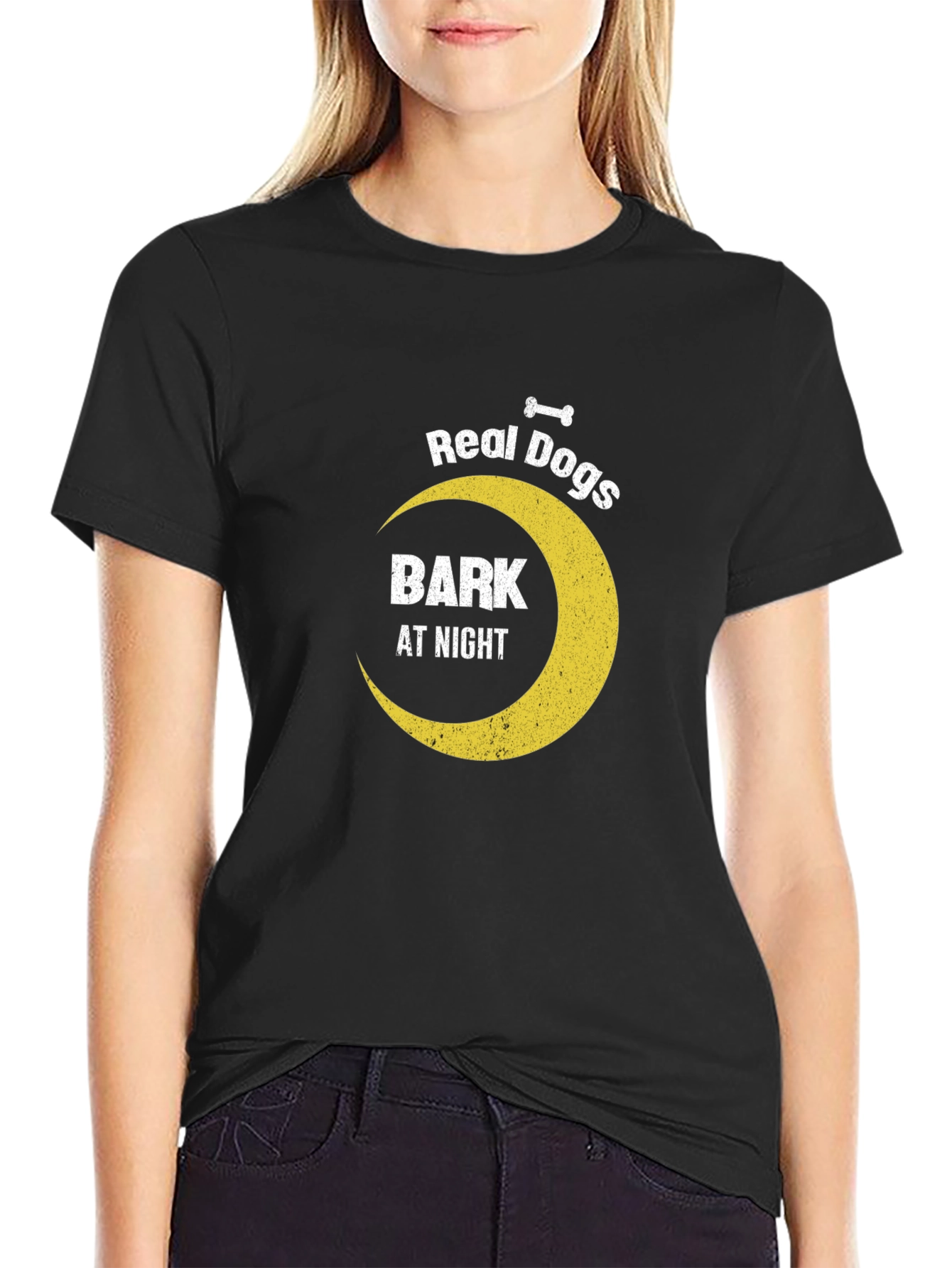 Real Dogs Bark at Night T-Shirt