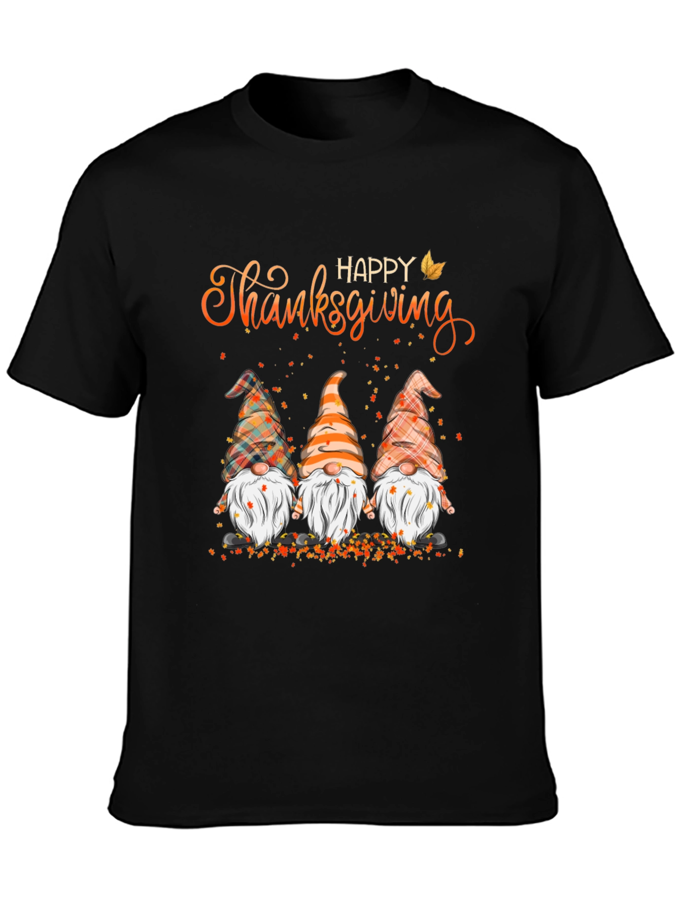 Happy Thanksgiving Gnomes Graphic Tee