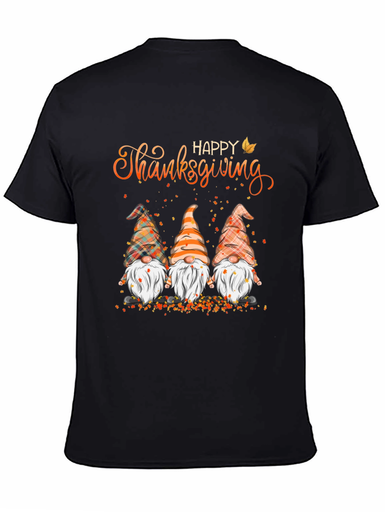 Happy Thanksgiving Gnomes Graphic Tee