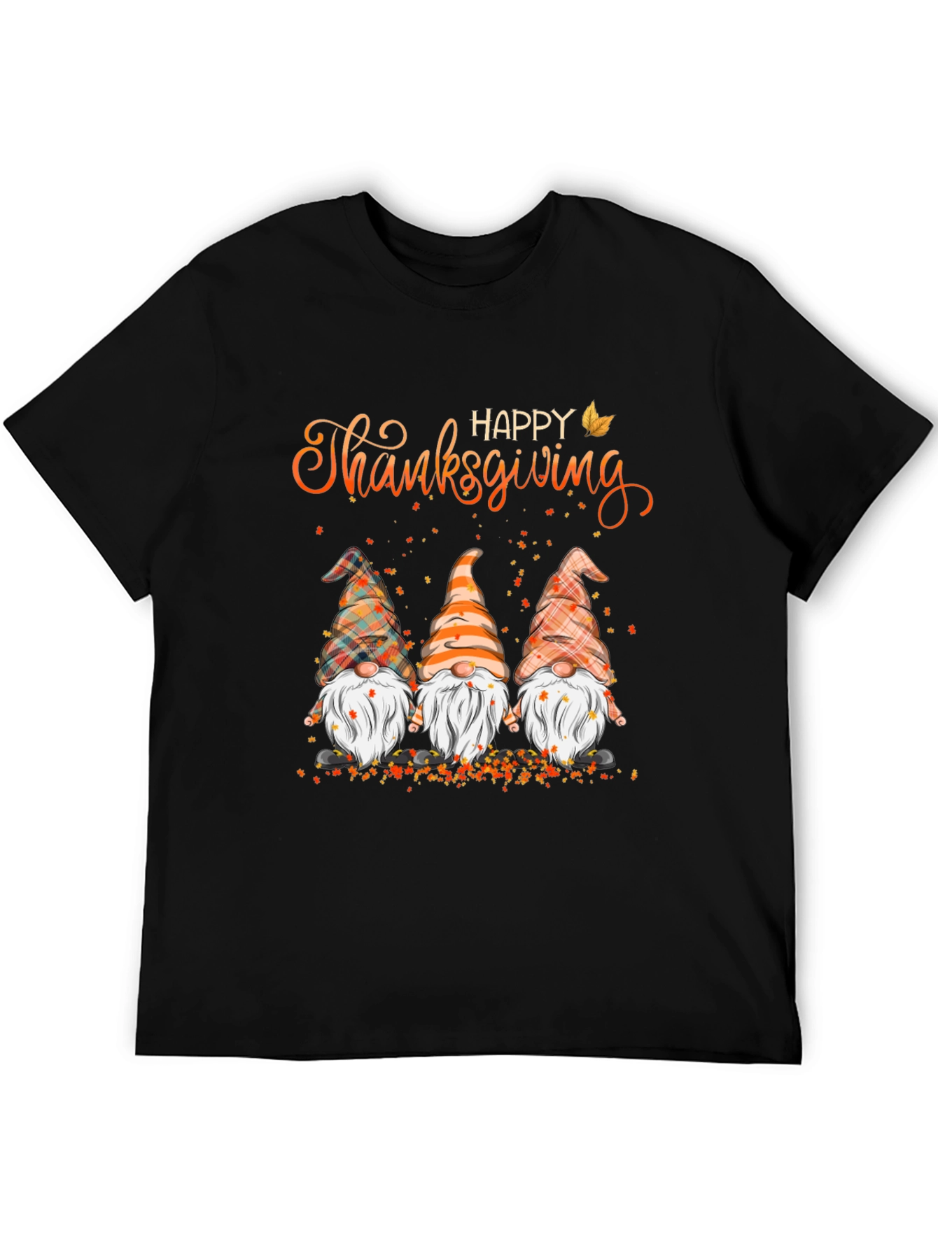 Happy Thanksgiving Gnomes Graphic Tee