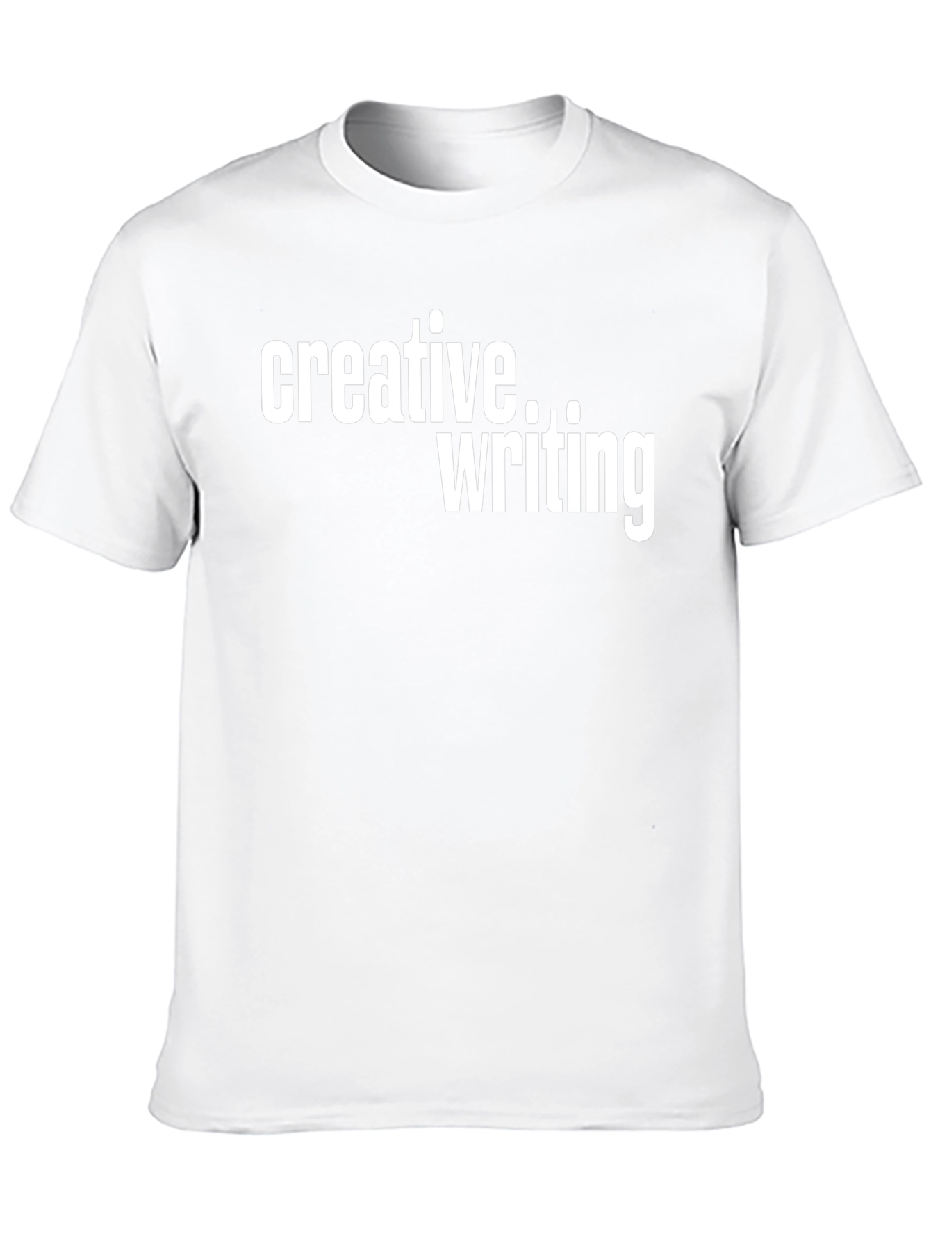 Creative Writing T-Shirt - Black Graphic Tee