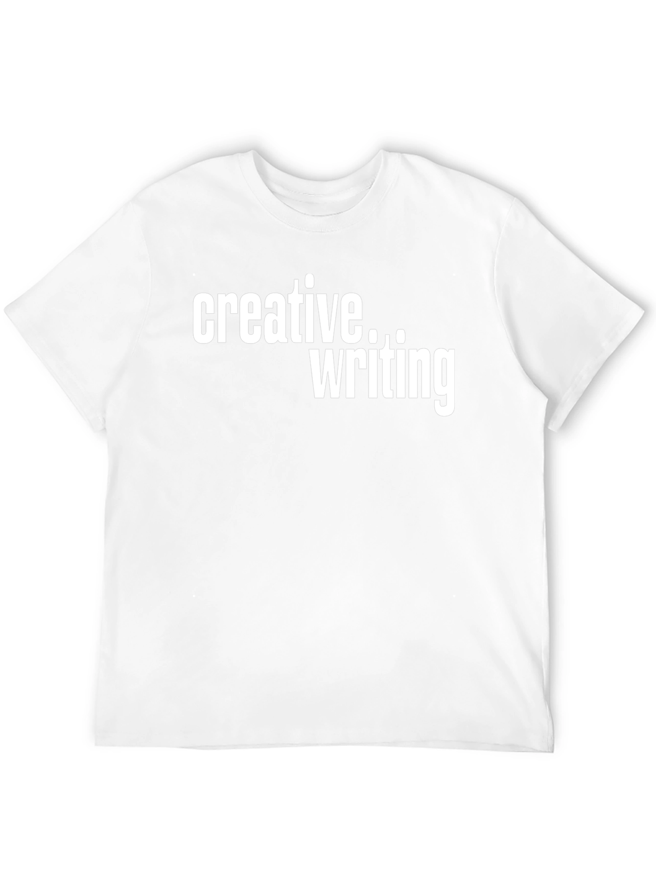 Creative Writing T-Shirt - Black Graphic Tee