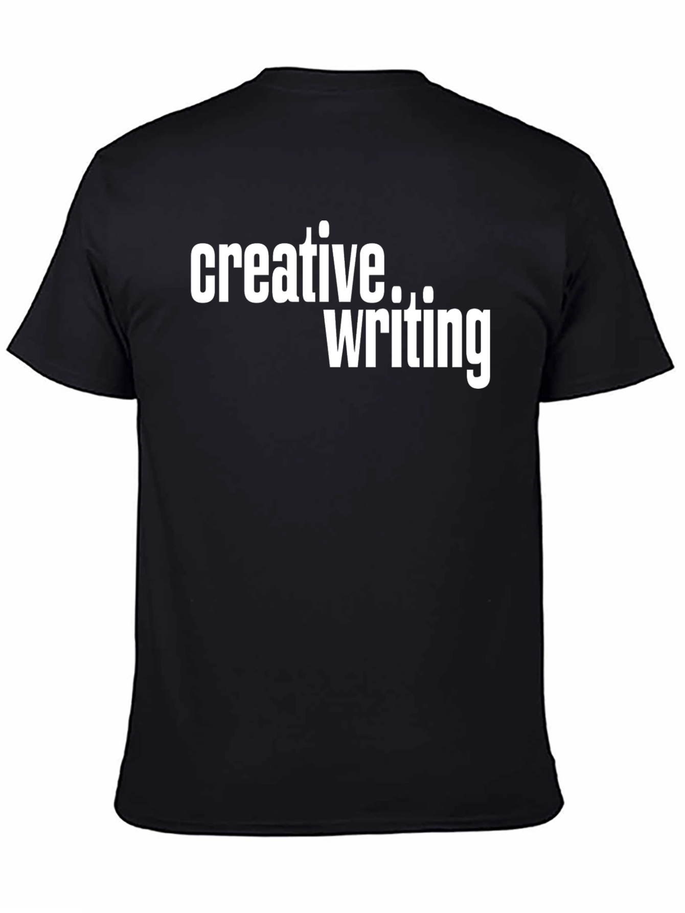 Creative Writing T-Shirt - Black Graphic Tee