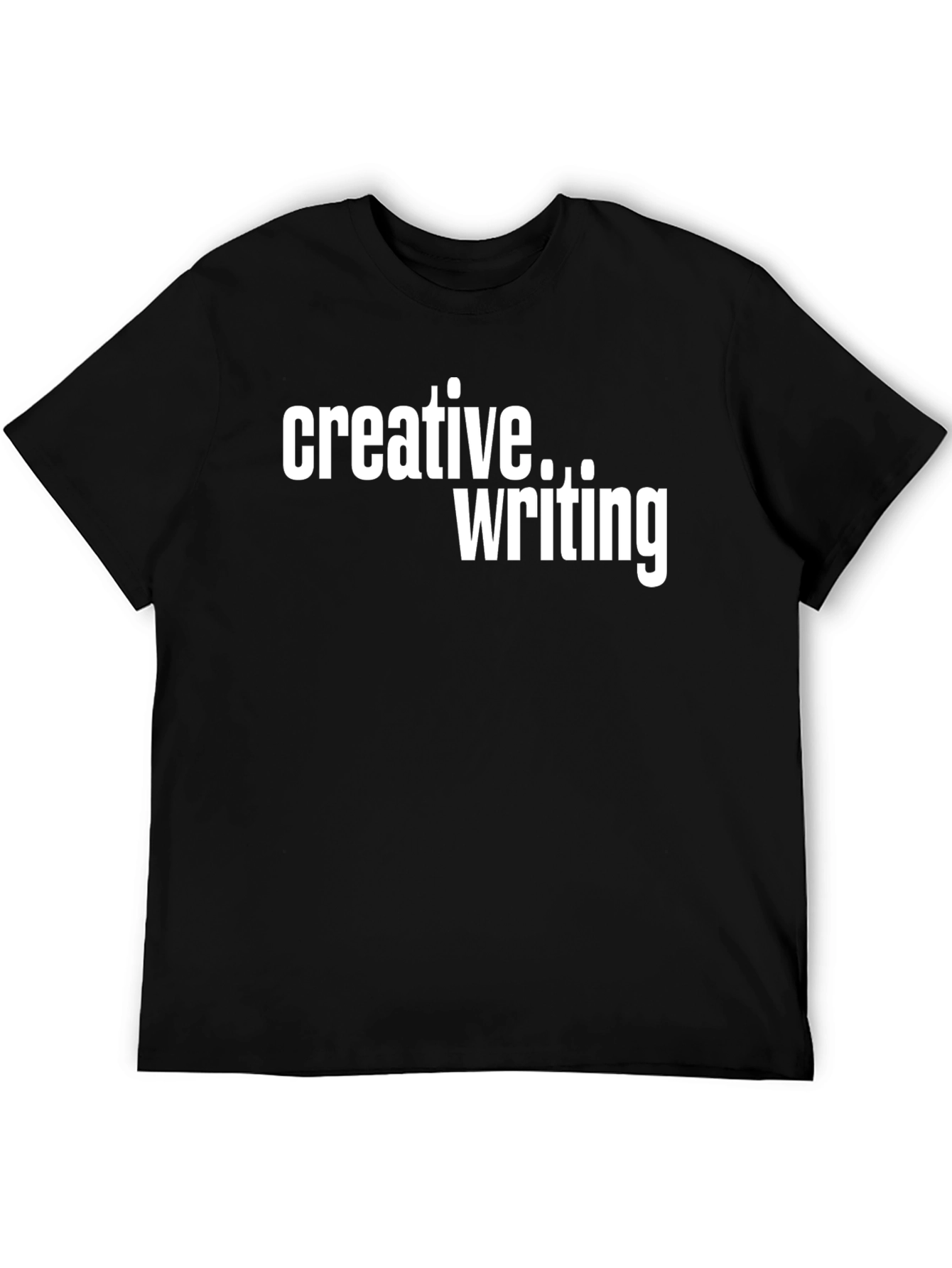 Creative Writing T-Shirt - Black Graphic Tee