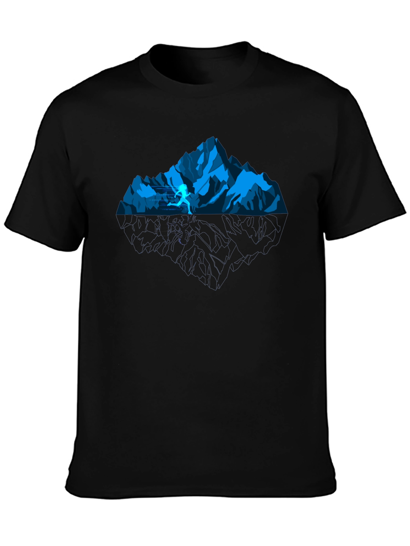 Mountain Trail Runner Graphic Tee