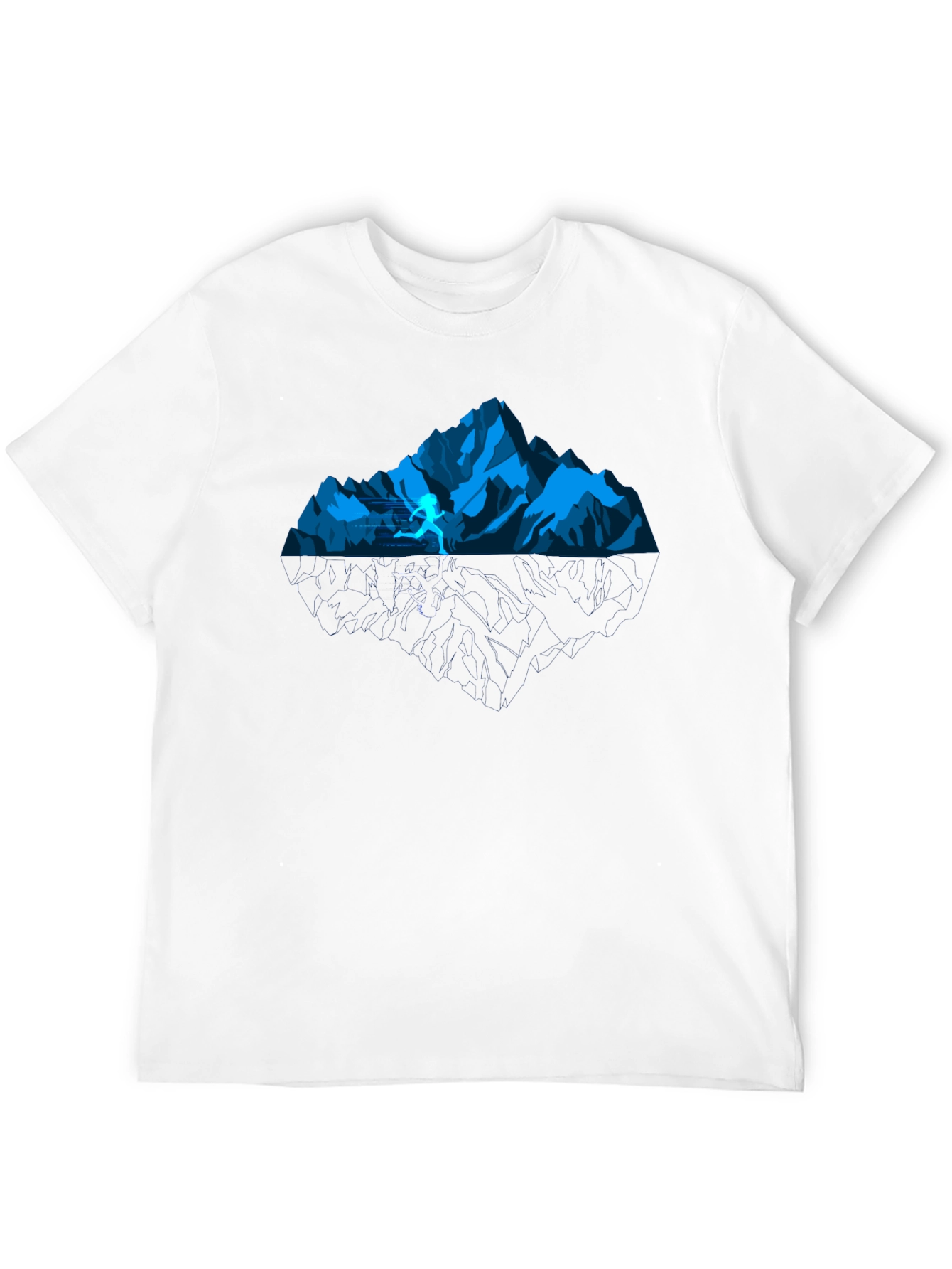 Mountain Trail Runner Graphic Tee