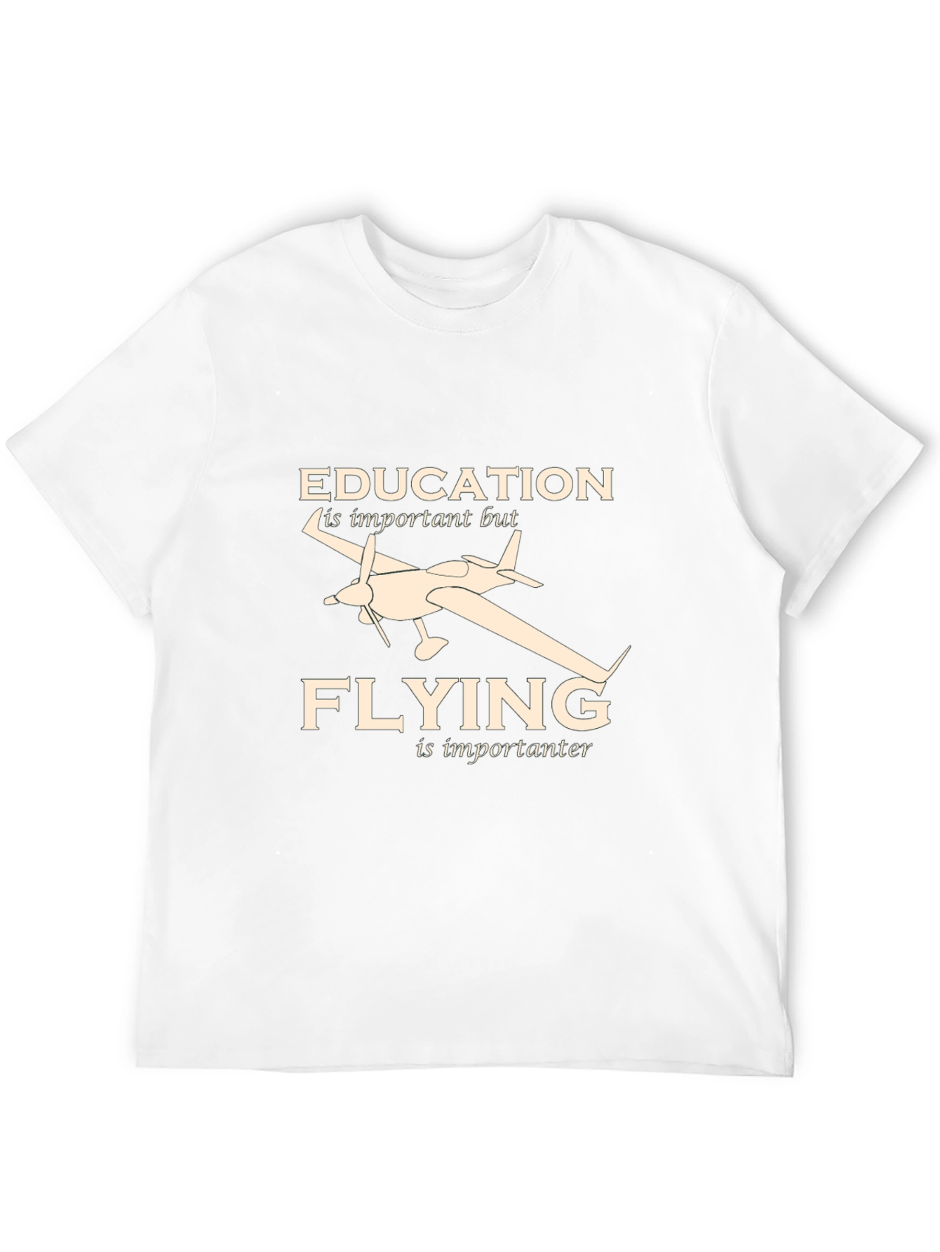 Education Flying T-Shirt: Pilot Gift